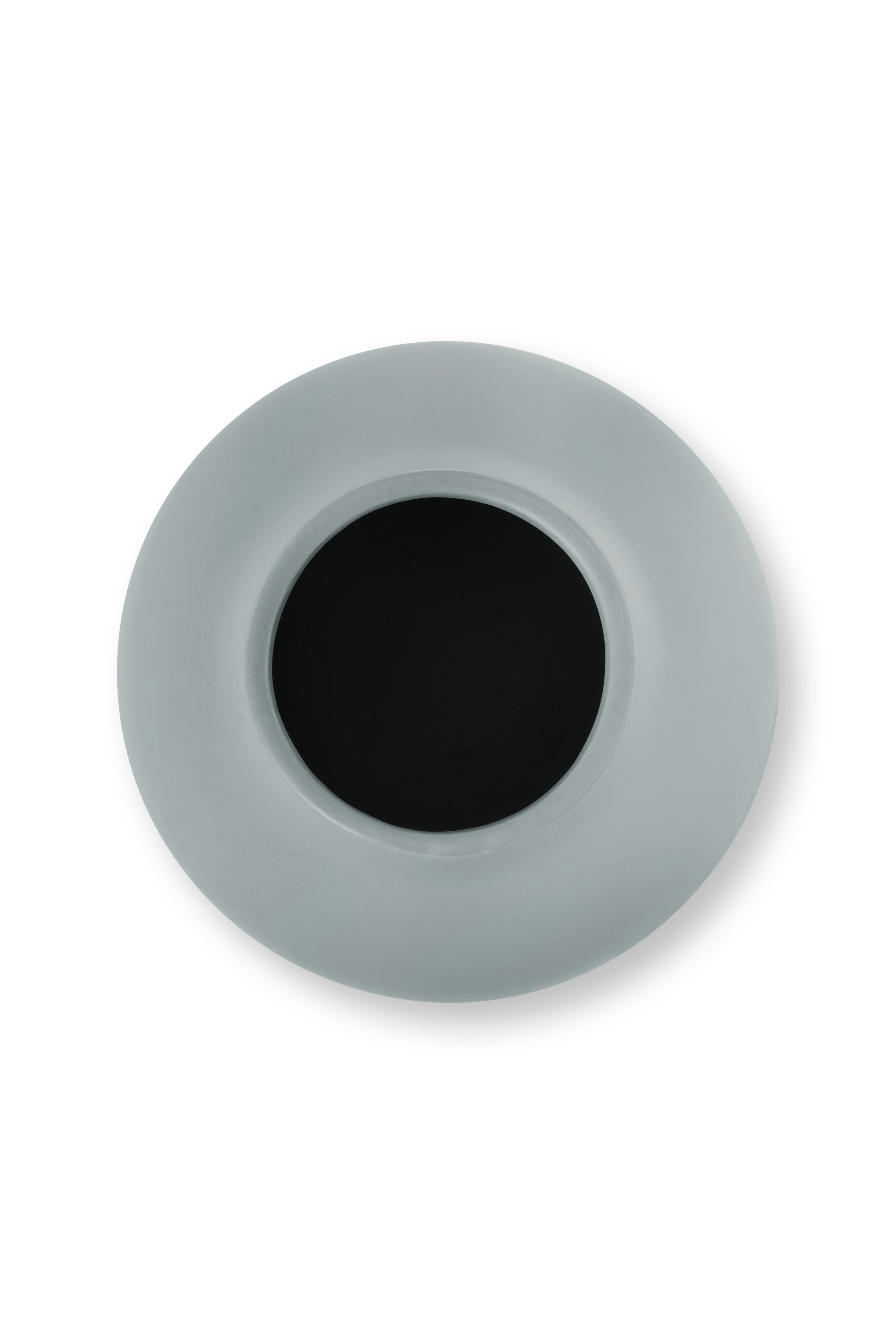 Ваза Ceramic Matt Grey, 24 см ракурс 3