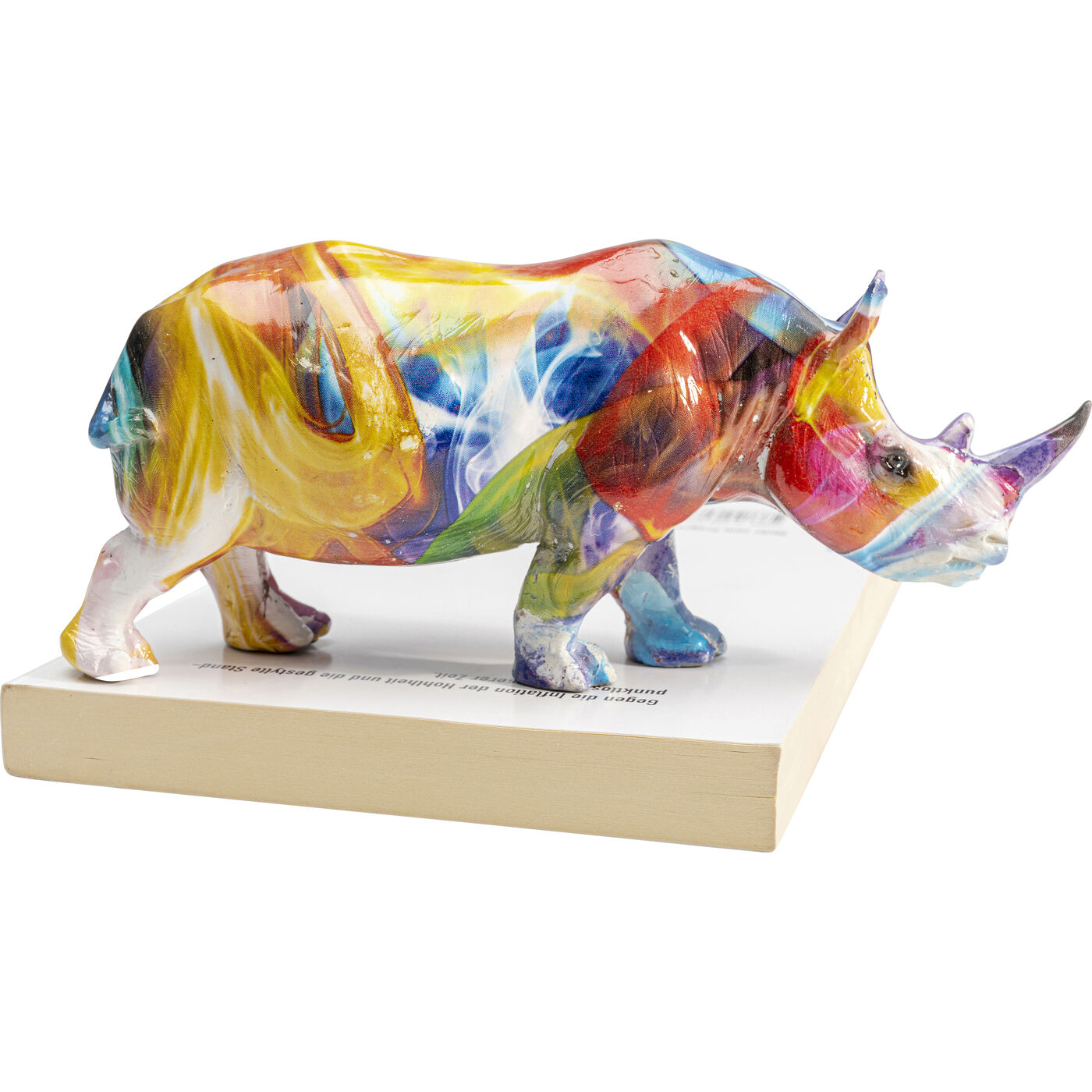 Фигура декоративная Colored Rhino ракурс 3