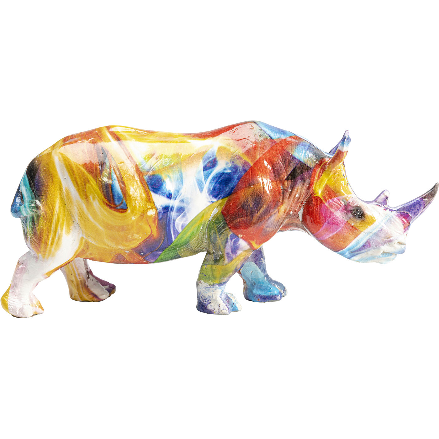 Фигура декоративная Colored Rhino ракурс 2