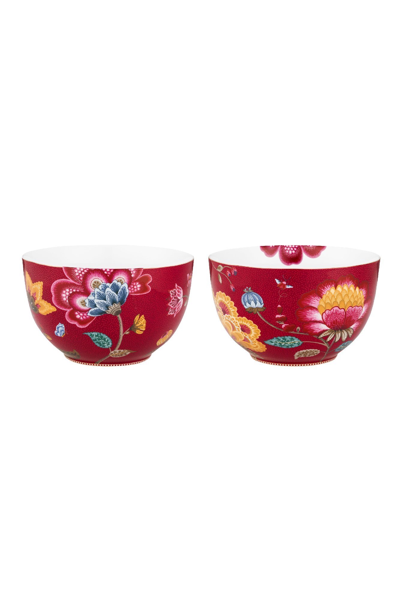 Пиала Blooming Tales Fantasy Dark Red ракурс 2