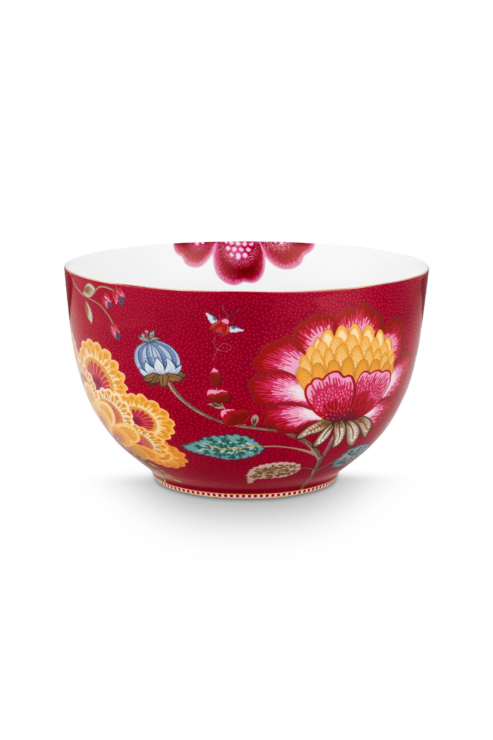 Пиала Blooming Tales Fantasy Dark Red ракурс 3