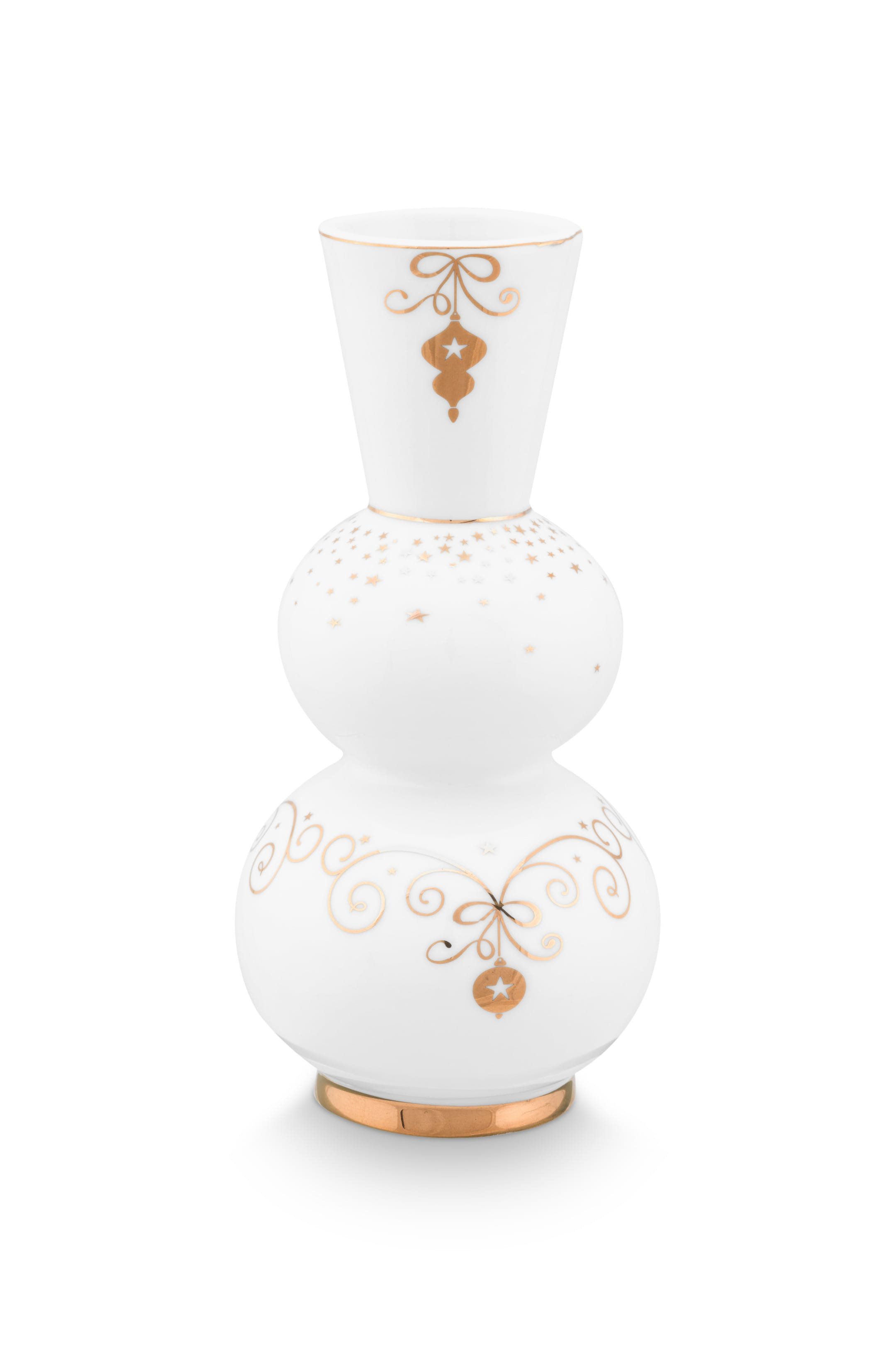 Ваза круглая Royal Winter White ракурс 2