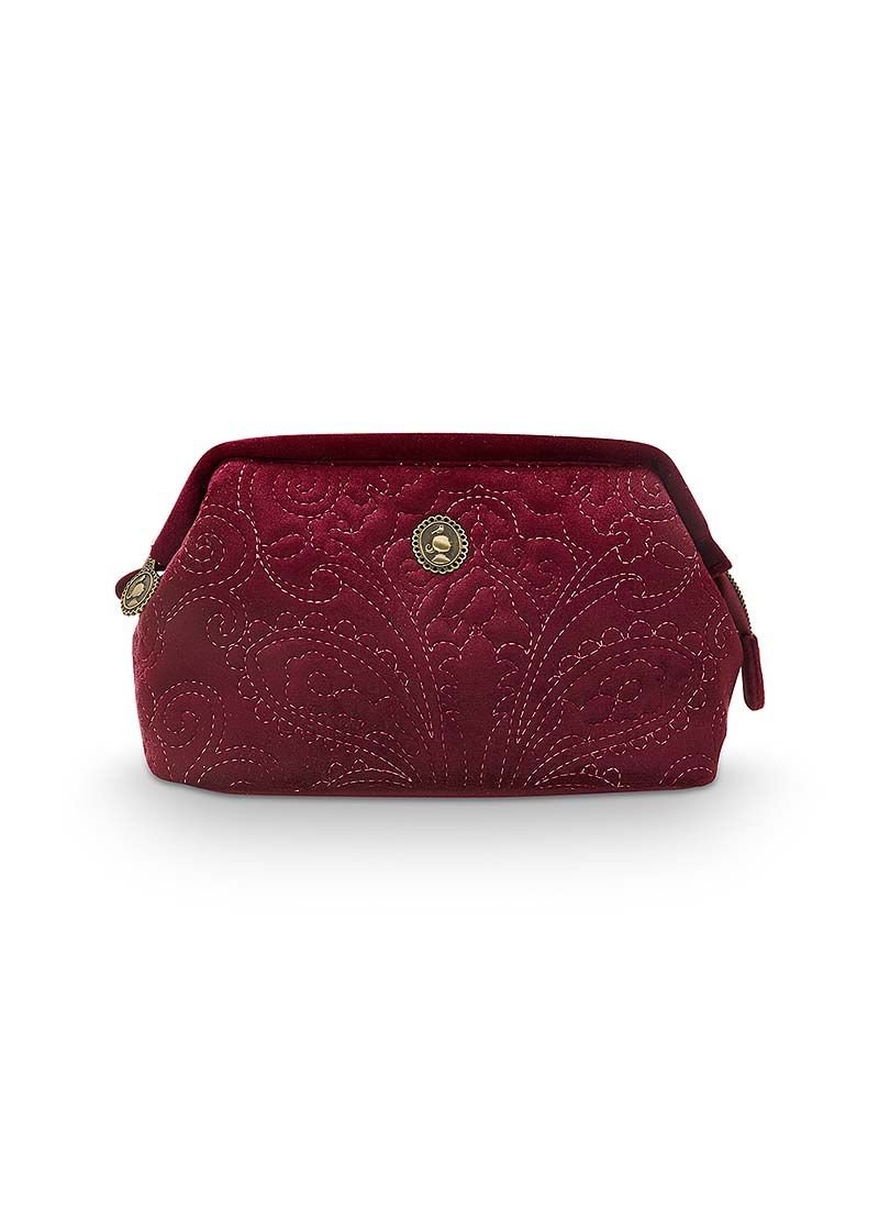Косметичка маленькая Velvet Quilted Days Red ракурс 2