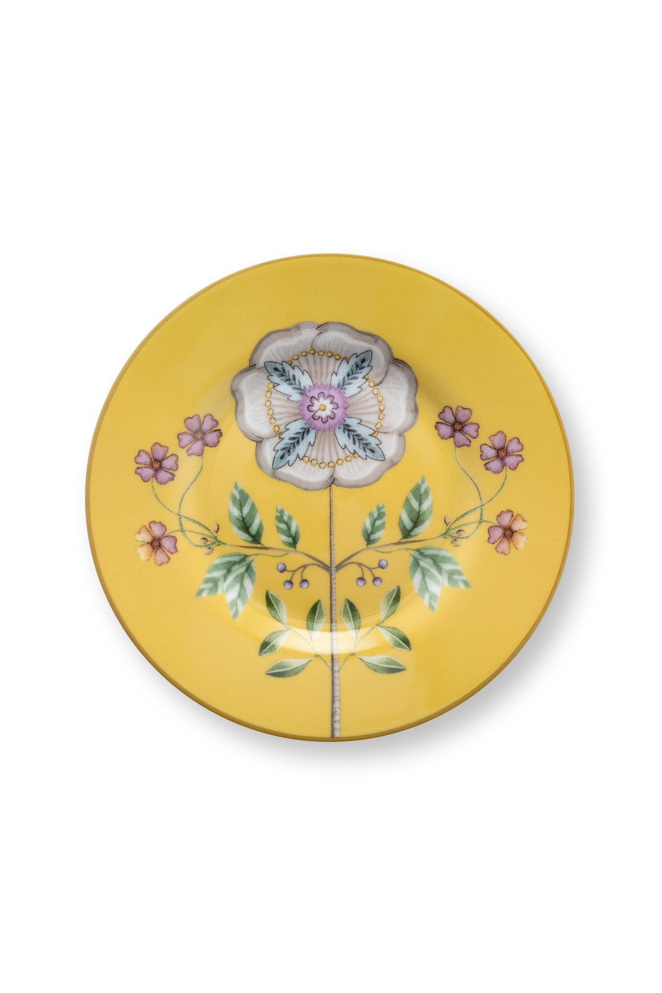 Набор блюдец (2 шт.) Lily&Lotus Yellow ракурс 3