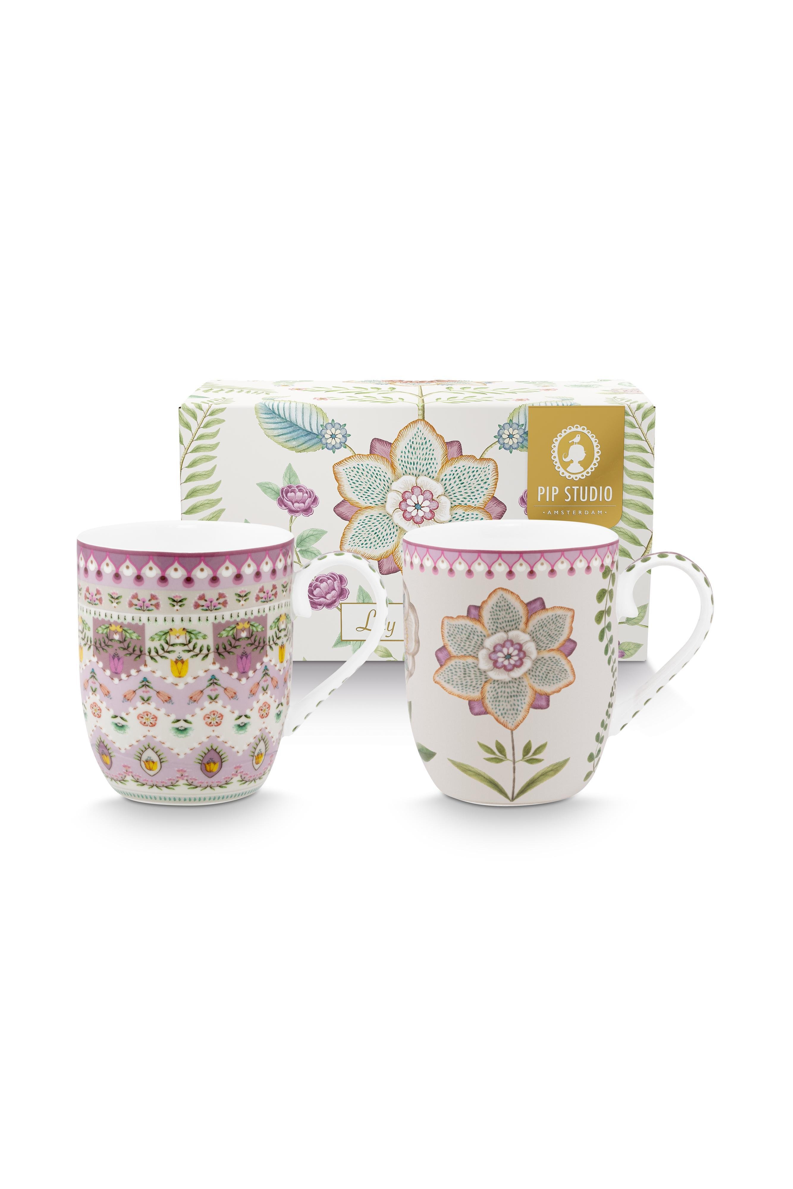 Набор кружек маленьких (2 шт.) Lily&Lotus ракурс 2