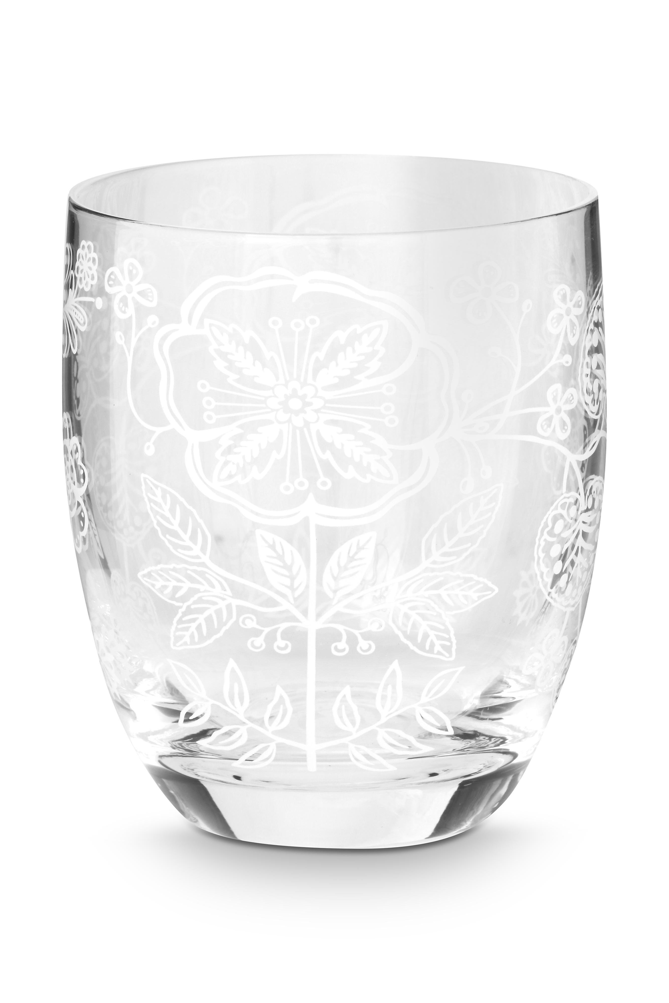 Набор стаканов для воды (2 шт.) Flower White ракурс 3