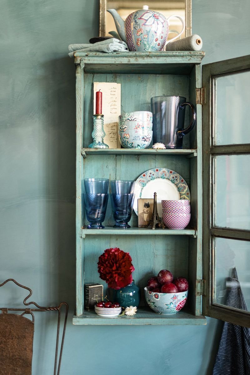 Набор тарелок (2 шт. по Ø21 см) Flower Festival Deco Light Blue ракурс 10
