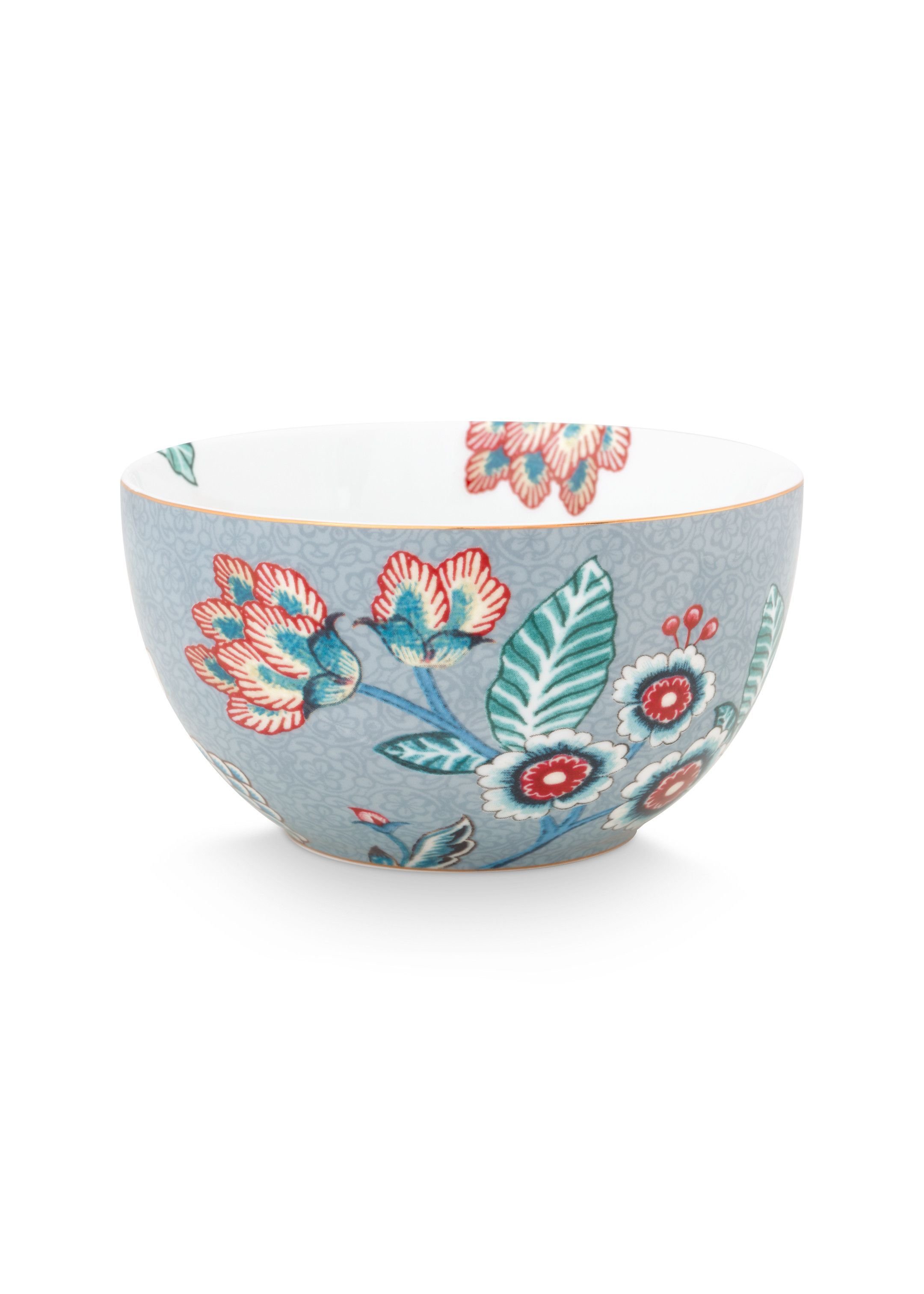 Набор пиал (2 шт. по Ø12 см) Flower Festival Light Blue ракурс 3