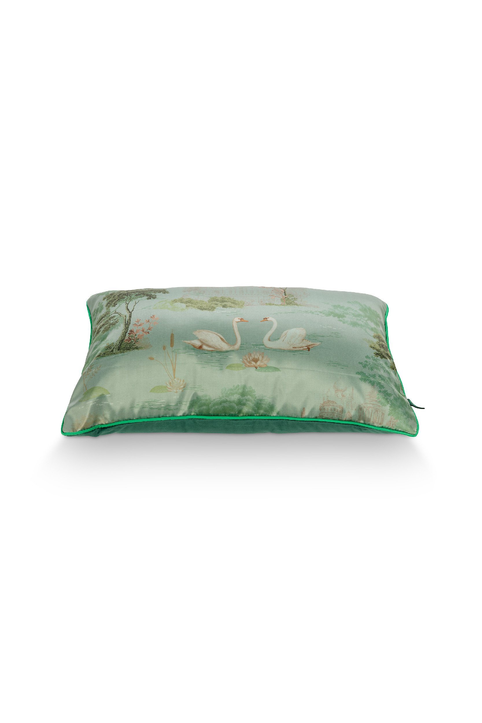 Подушка декоративная Darjeeling Days Green ракурс 3