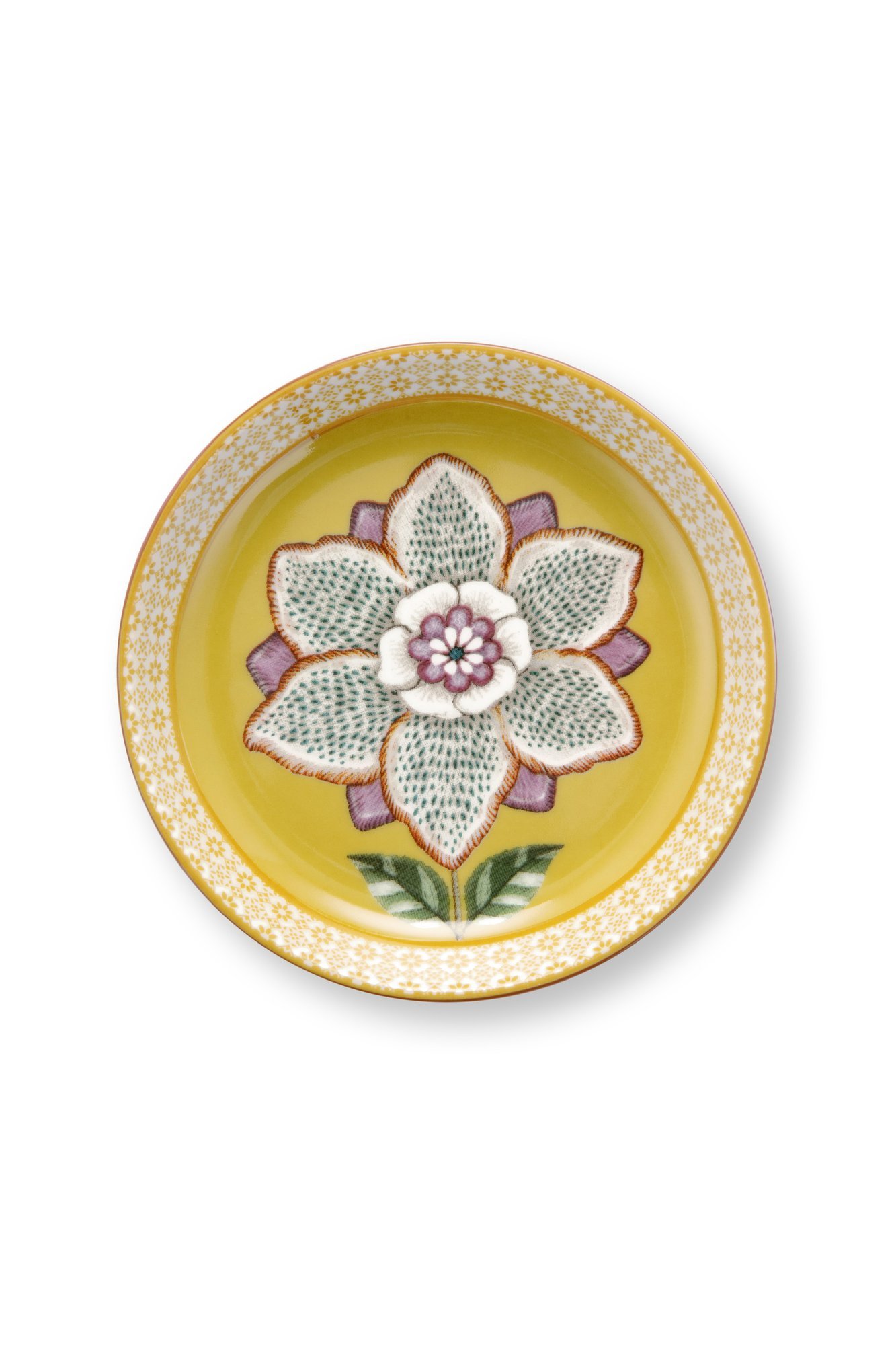 Набор блюдец для чайных пакетиков (2 шт.) Lily&Lotus Yellow ракурс 3