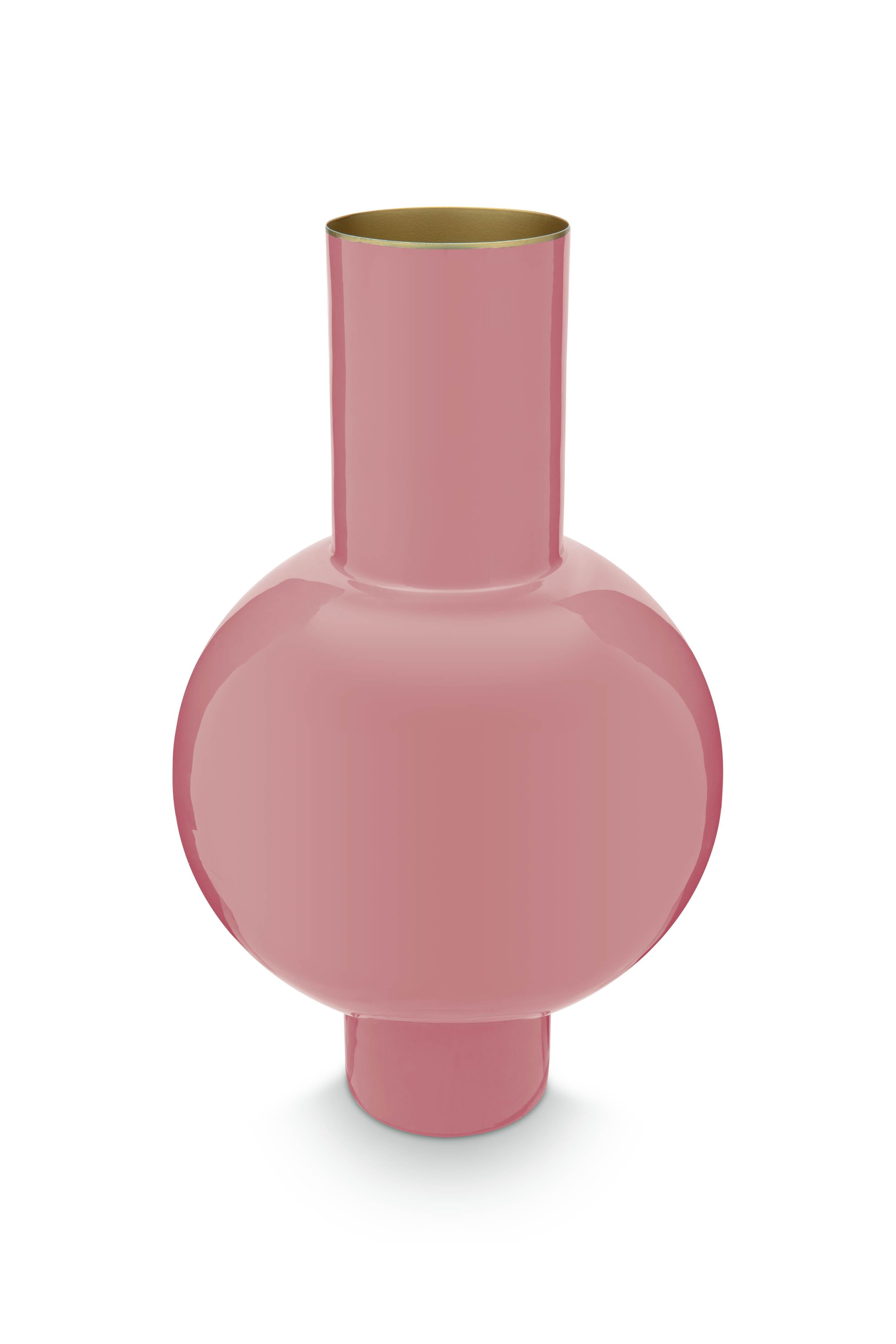 Ваза Metal Medium Pink, 24х40 см ракурс 2