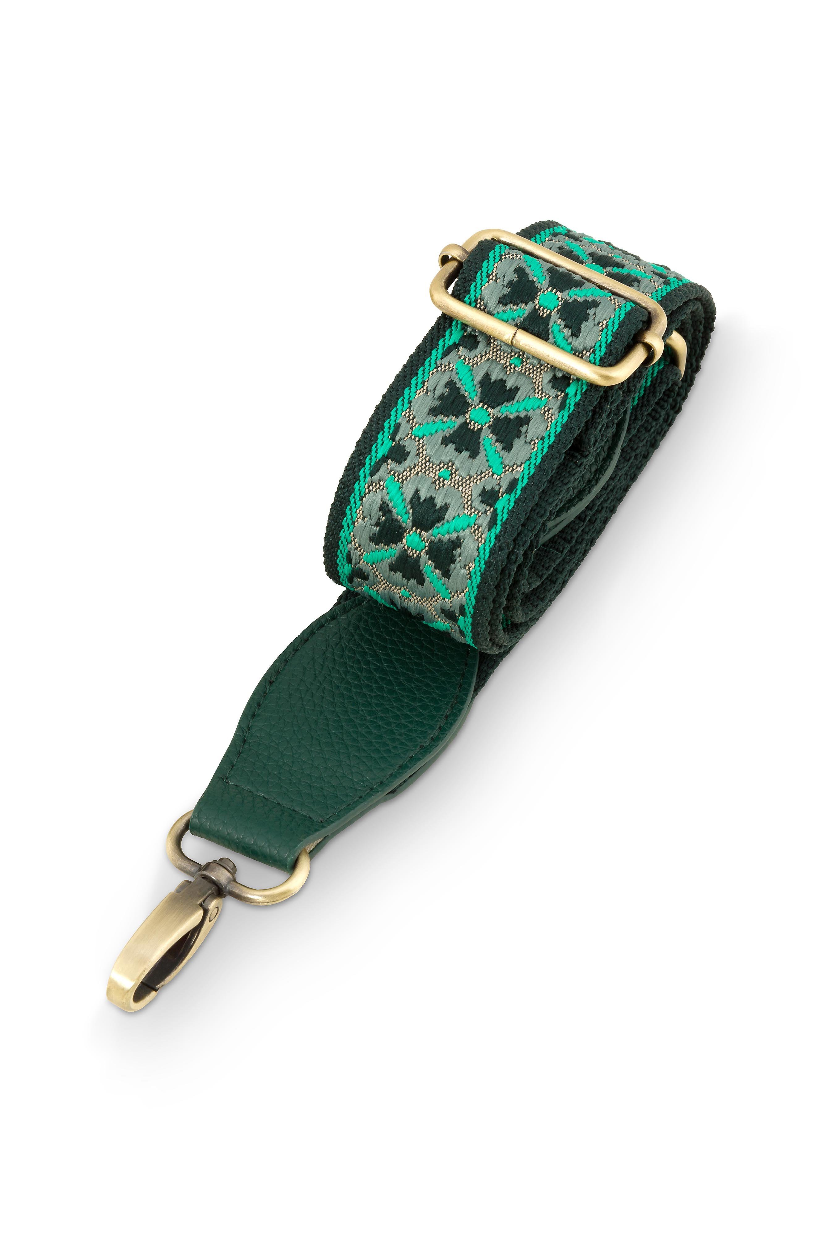 Ремешок сменный Embroidery Flower Green ракурс 3