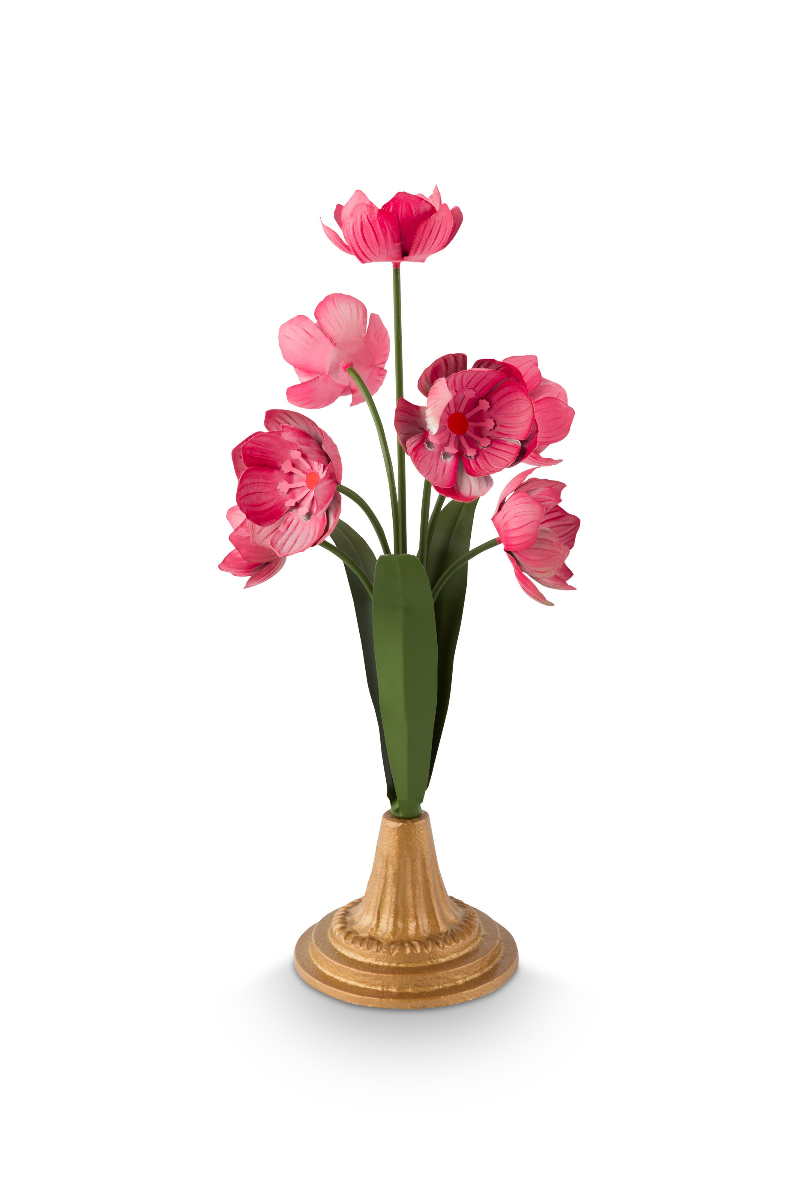Фигурка декоративная в виде цветка Metal Pink, 36 см