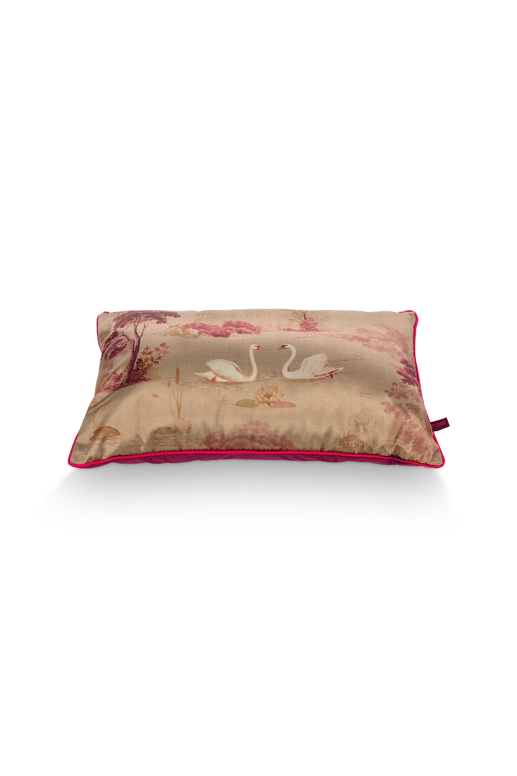 Подушка декоративная Darjeeling Days Pink ракурс 3