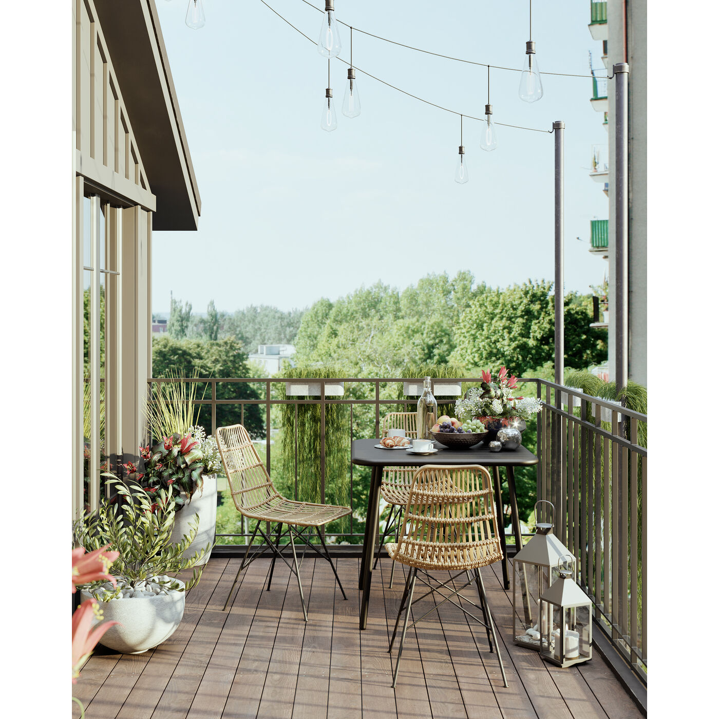 Подсвечник Giardino (4 шт.) ракурс 7