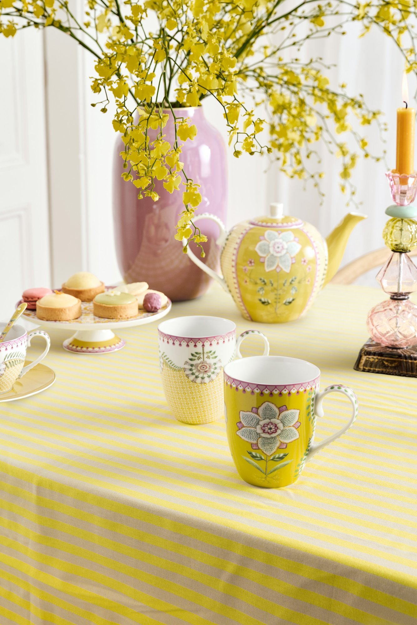 Набор кружек больших (2 шт.) Lily&Lotus Yellow, 365 мл