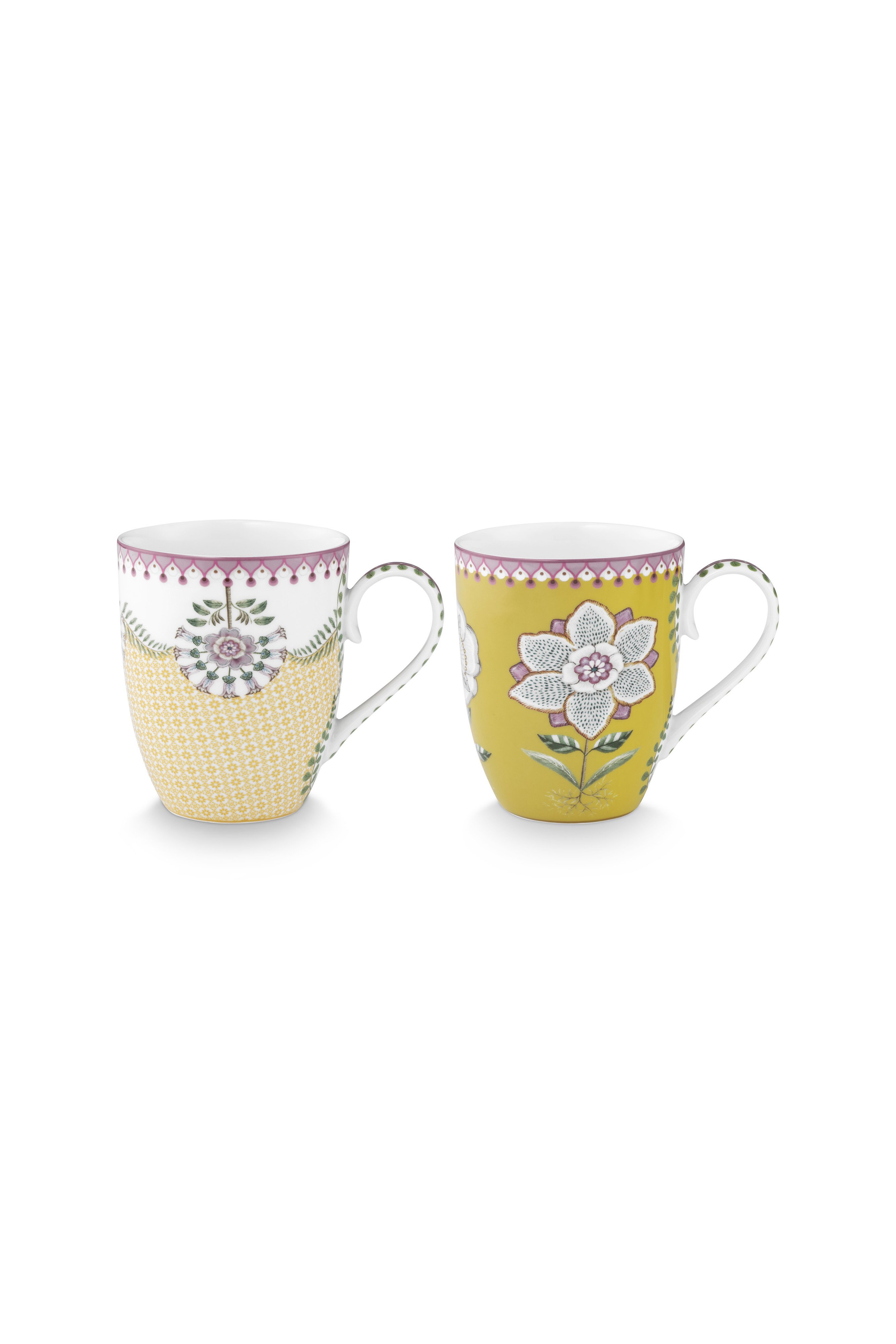 Набор кружек больших (2 шт.) Lily&Lotus Yellow ракурс 3