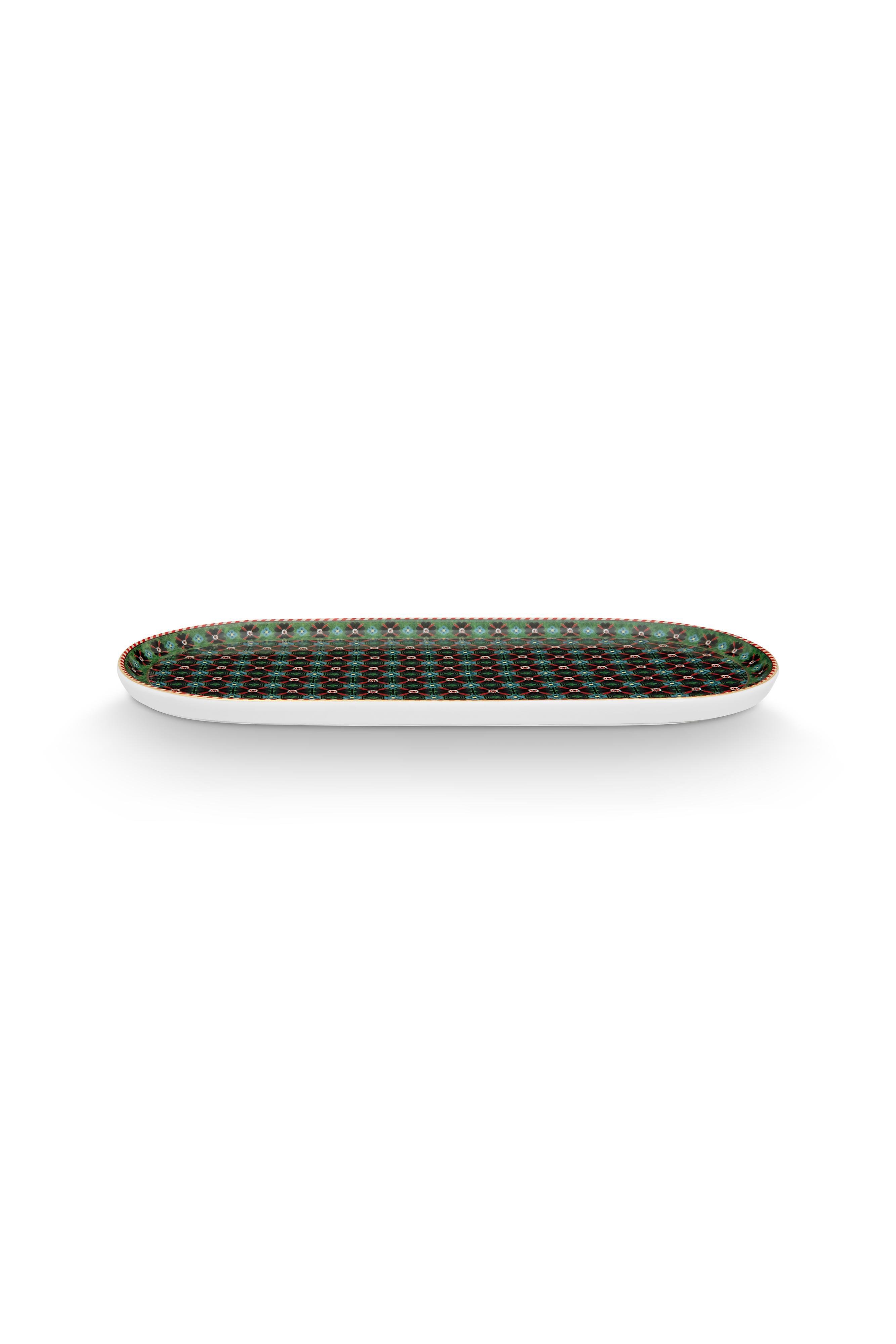 Поднос подстановочный для сахарницы и молочника Clover Green ракурс 3