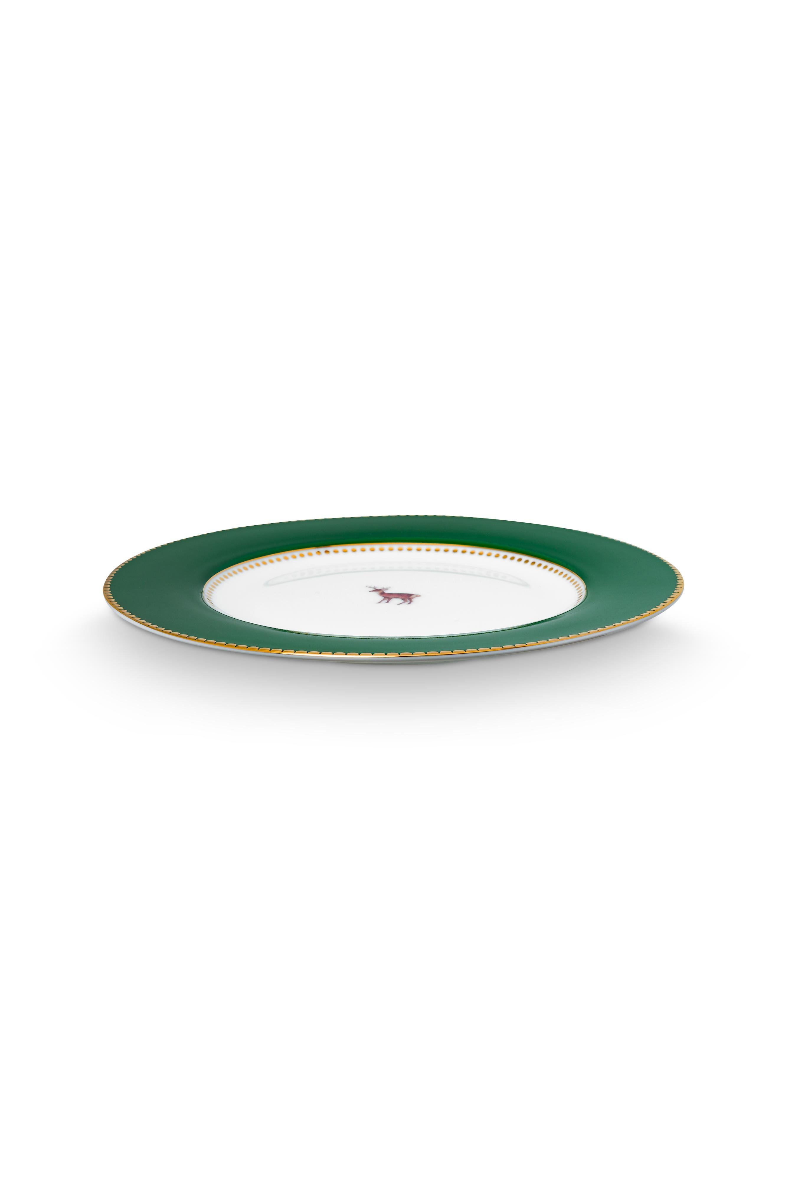 Набор тарелок (2 шт.) Love Birds Dark Green ракурс 4
