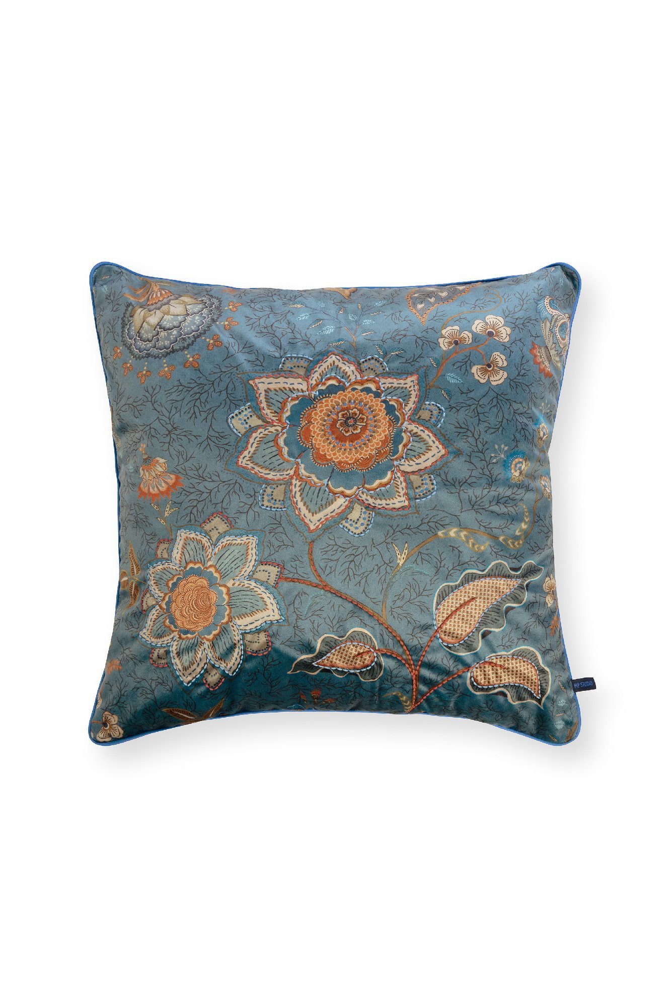 Подушка декоративная Mumbai Morning Blue ракурс 2