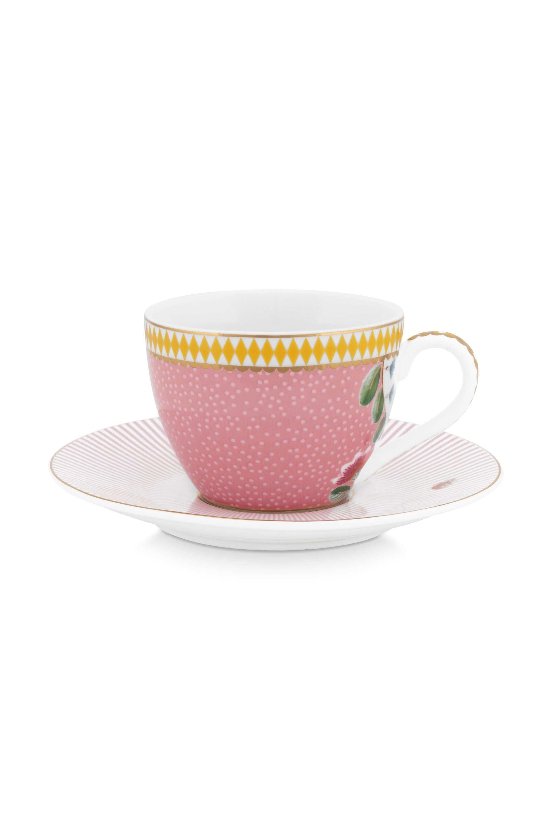 Набор чашек для эспрессо с блюдцами (2 шт. по 120 мл) La Majorelle Pink ракурс 3