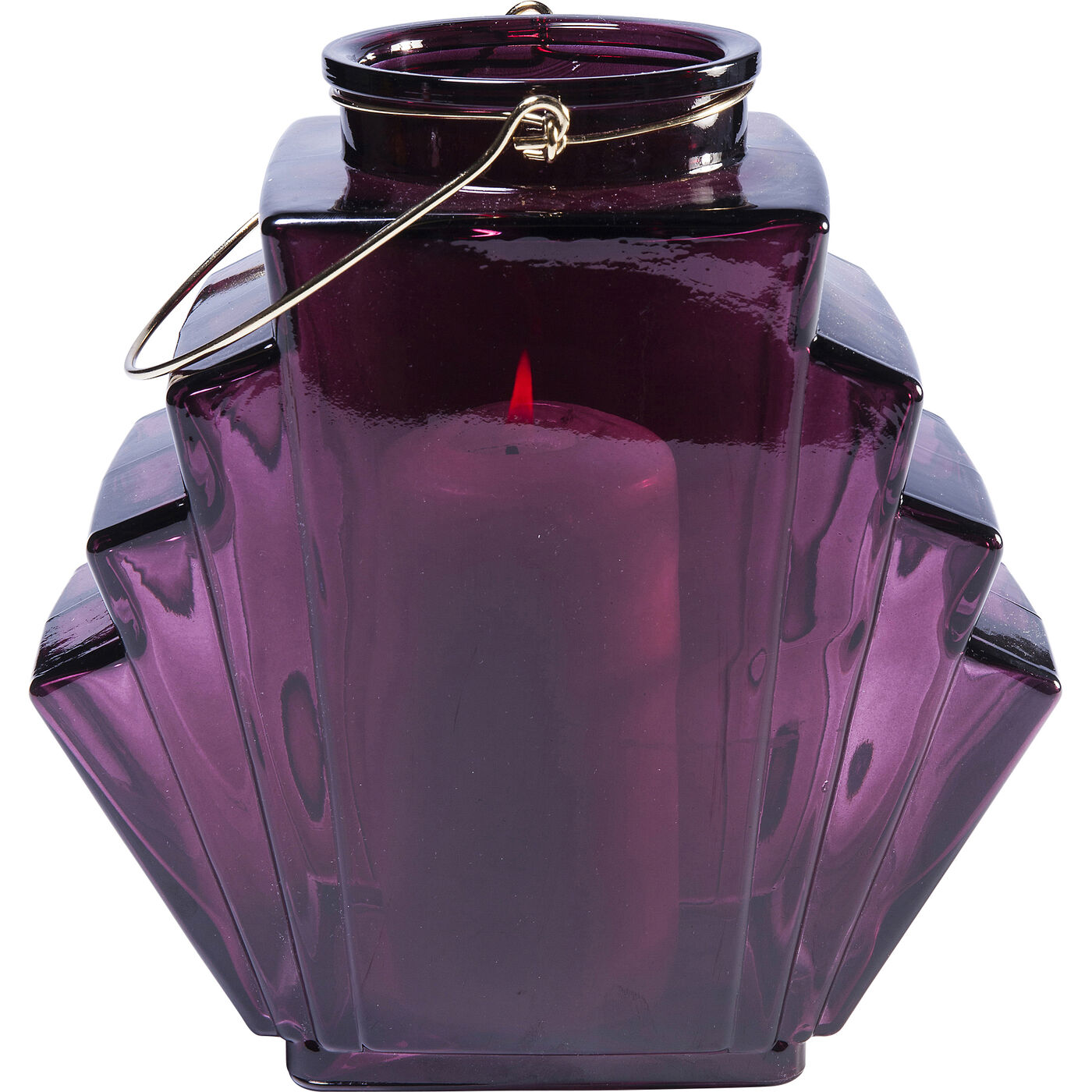 Подсвечник Noble Wire Purple, 12 см