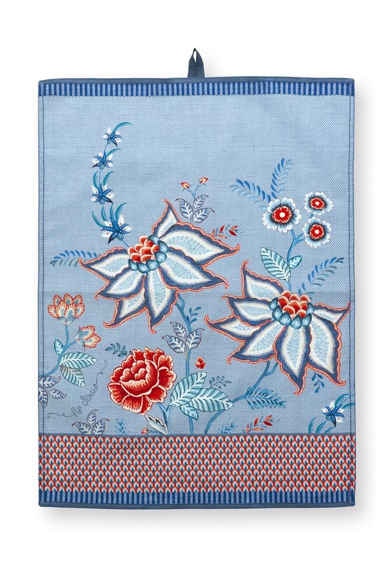 Полотенце кухонное Flower Festival Blue, 50х70 см