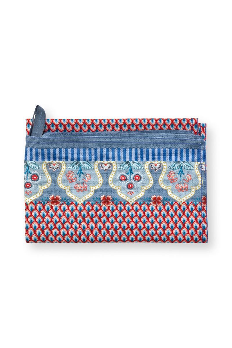 Полотенце кухонное Flower Festival Blue-Red ракурс 3