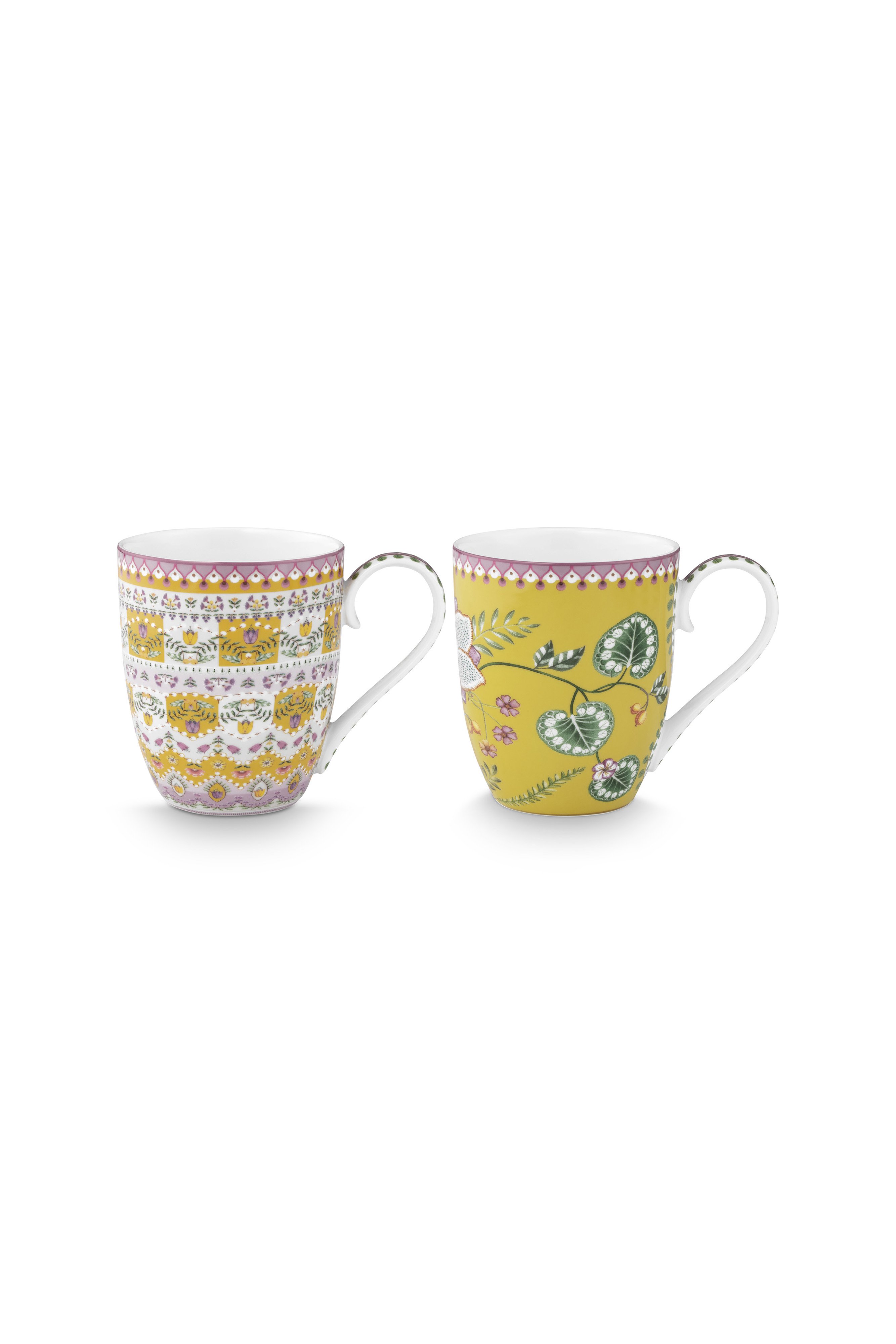 Набор кружек XL (2 шт.) Lily&Lotus Yellow ракурс 3