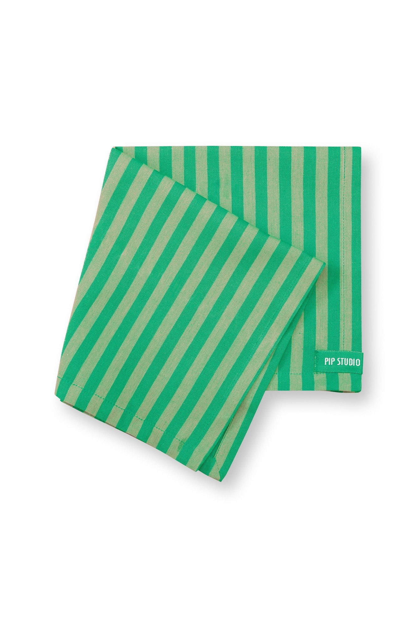 Набор (4 шт.) салфеток сервировочных Stripes Green ракурс 4