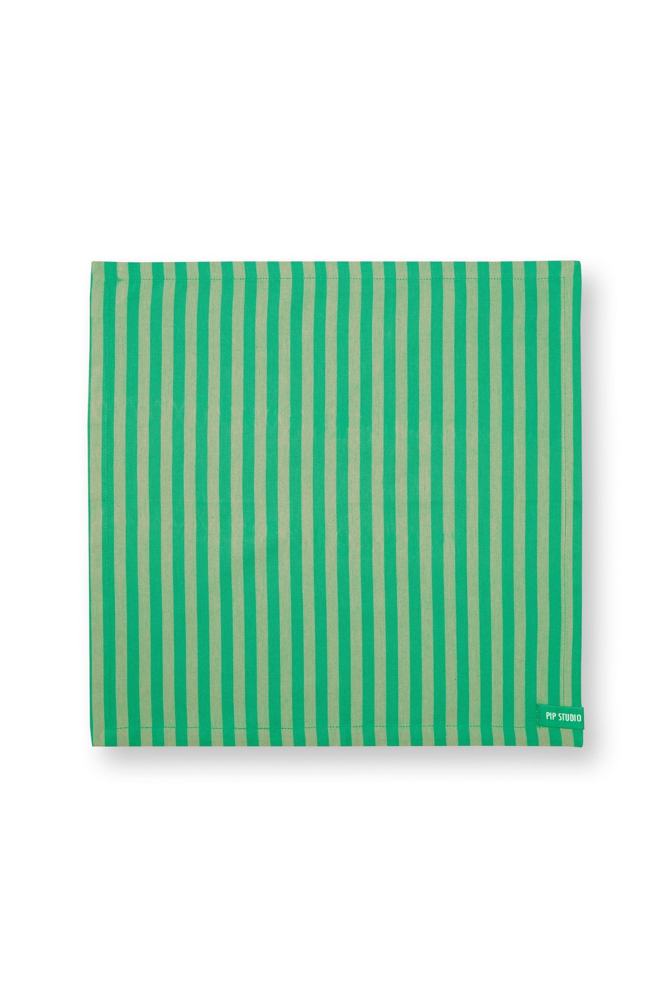 Набор (4 шт.) салфеток сервировочных Stripes Green ракурс 3