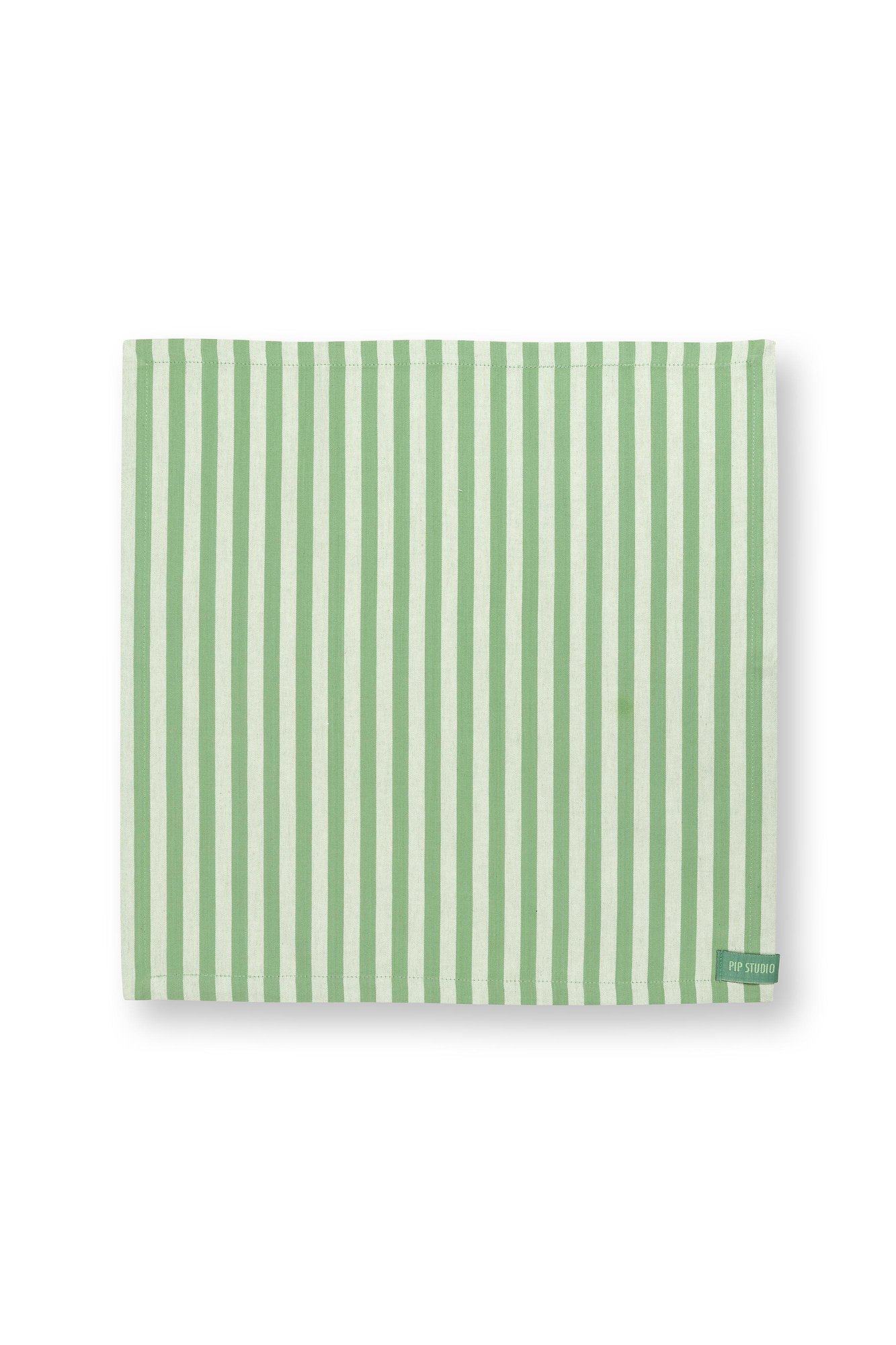 Набор (4 шт.) салфеток сервировочных Stripes Light Green ракурс 3