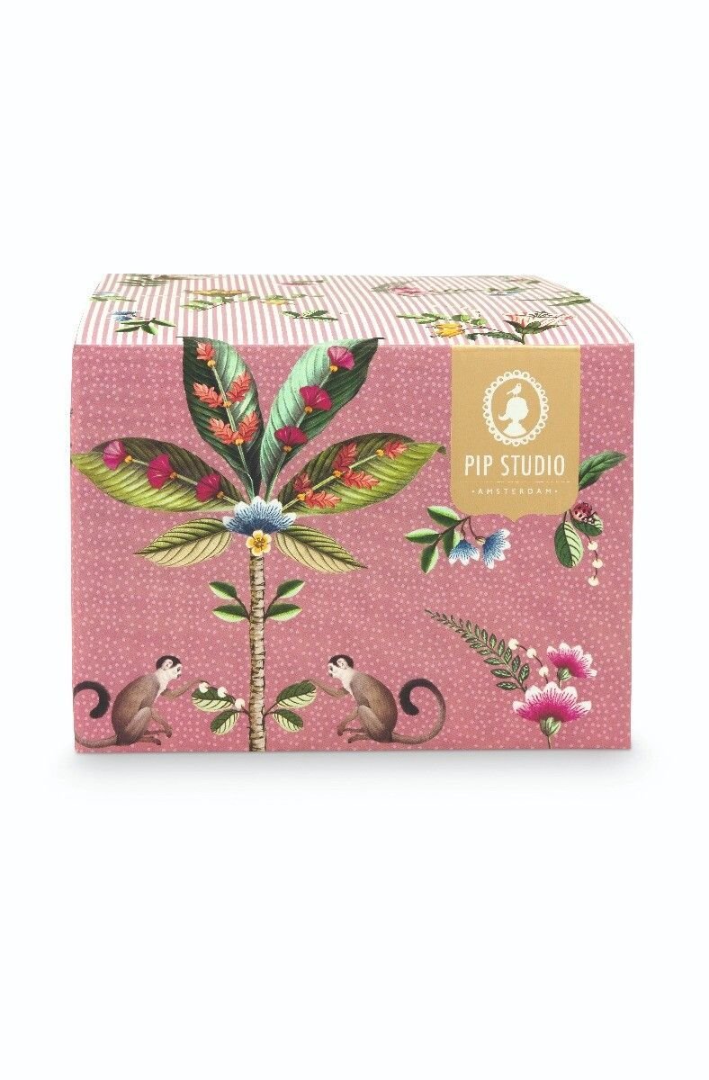 Набор чашек с блюдцами (4 пр.) La Majorelle Pink ракурс 10