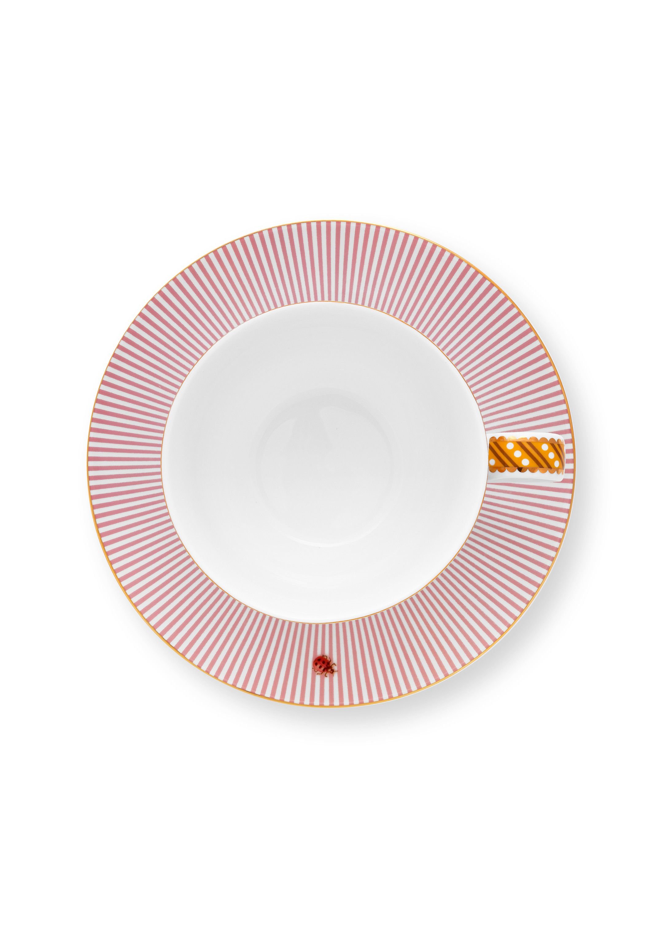 Набор чашек с блюдцами (4 пр.) La Majorelle Pink ракурс 5