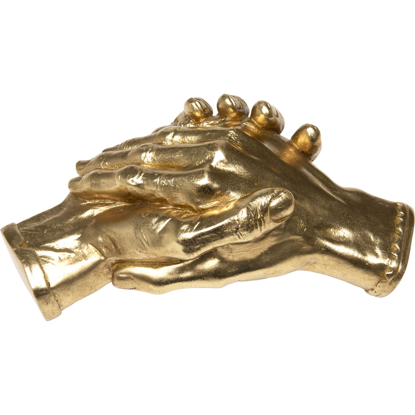 Объект декоративный Shake Hands Gold, 25 см