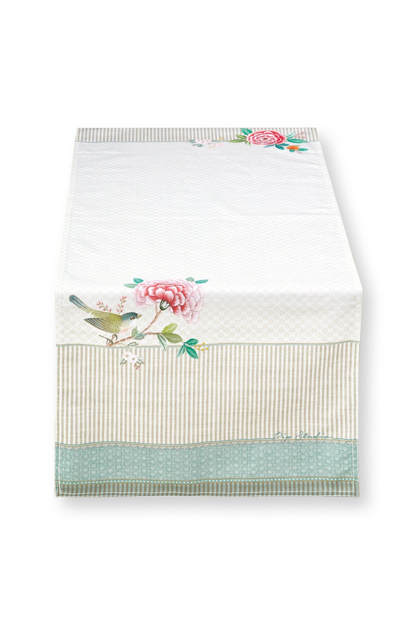 Раннер Blushing Birds Khaki ракурс 2