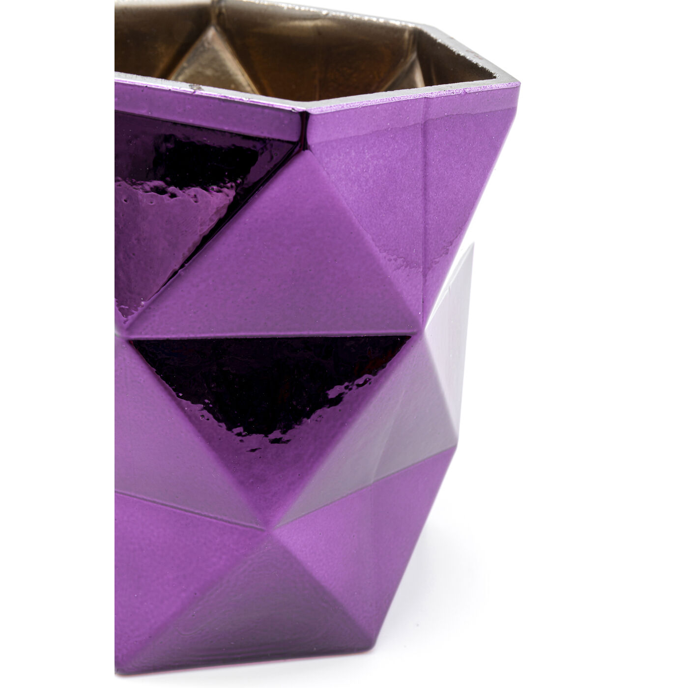 Подсвечник Rhomb Purple ракурс 2