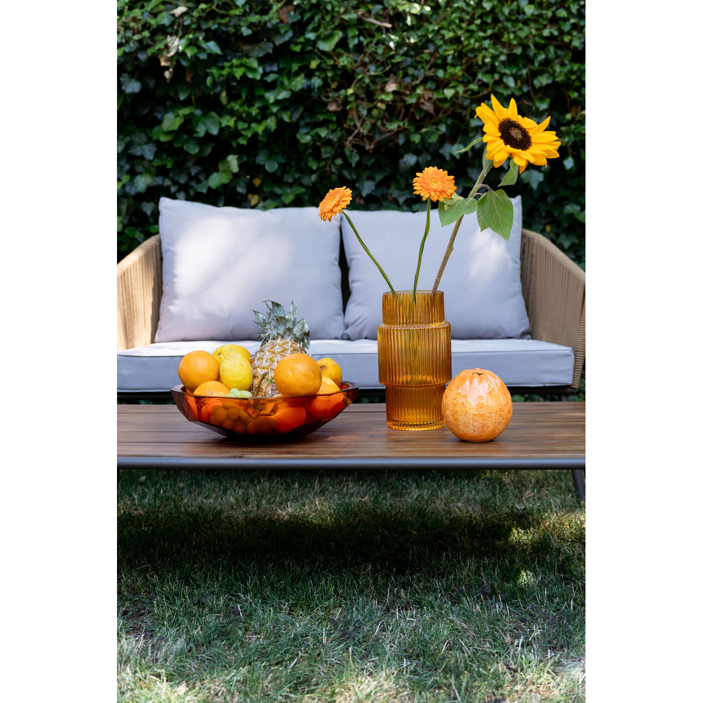 Ваза Bella Italia Orange, 26 см