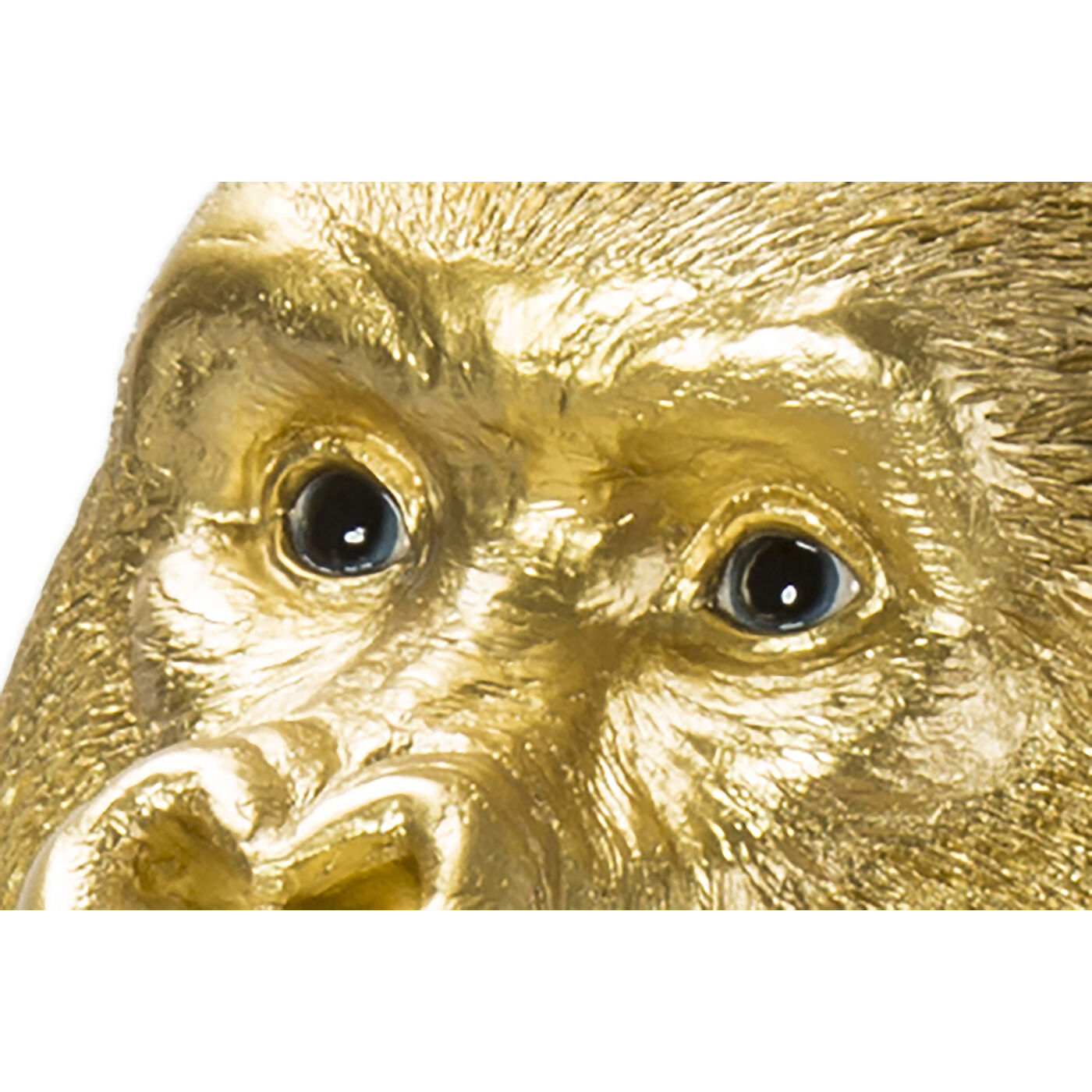 Фигура декоративная Monkey Gorilla Side Medium Gold ракурс 4