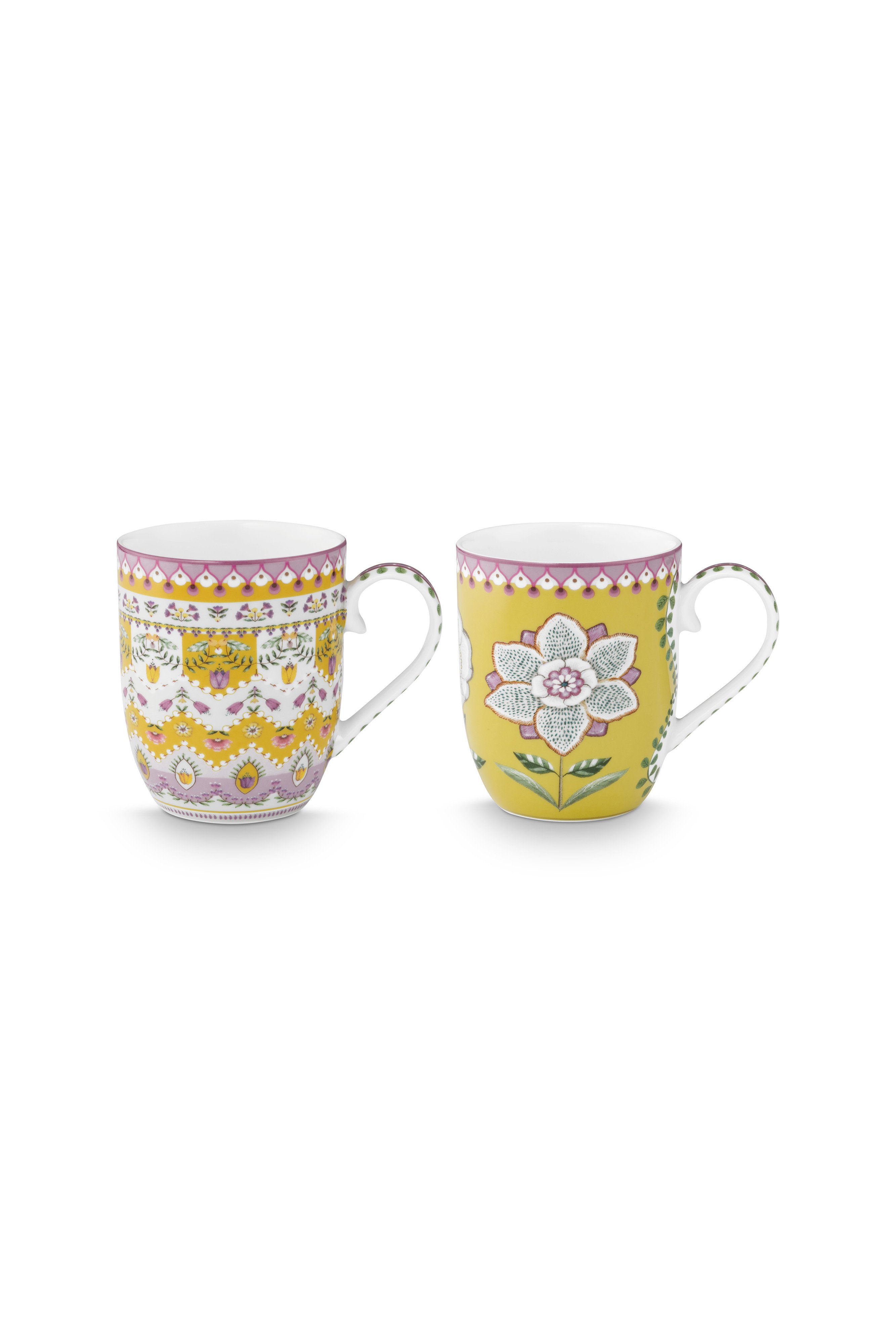 Набор кружек маленьких (2 шт.) Lily&Lotus Yellow ракурс 3