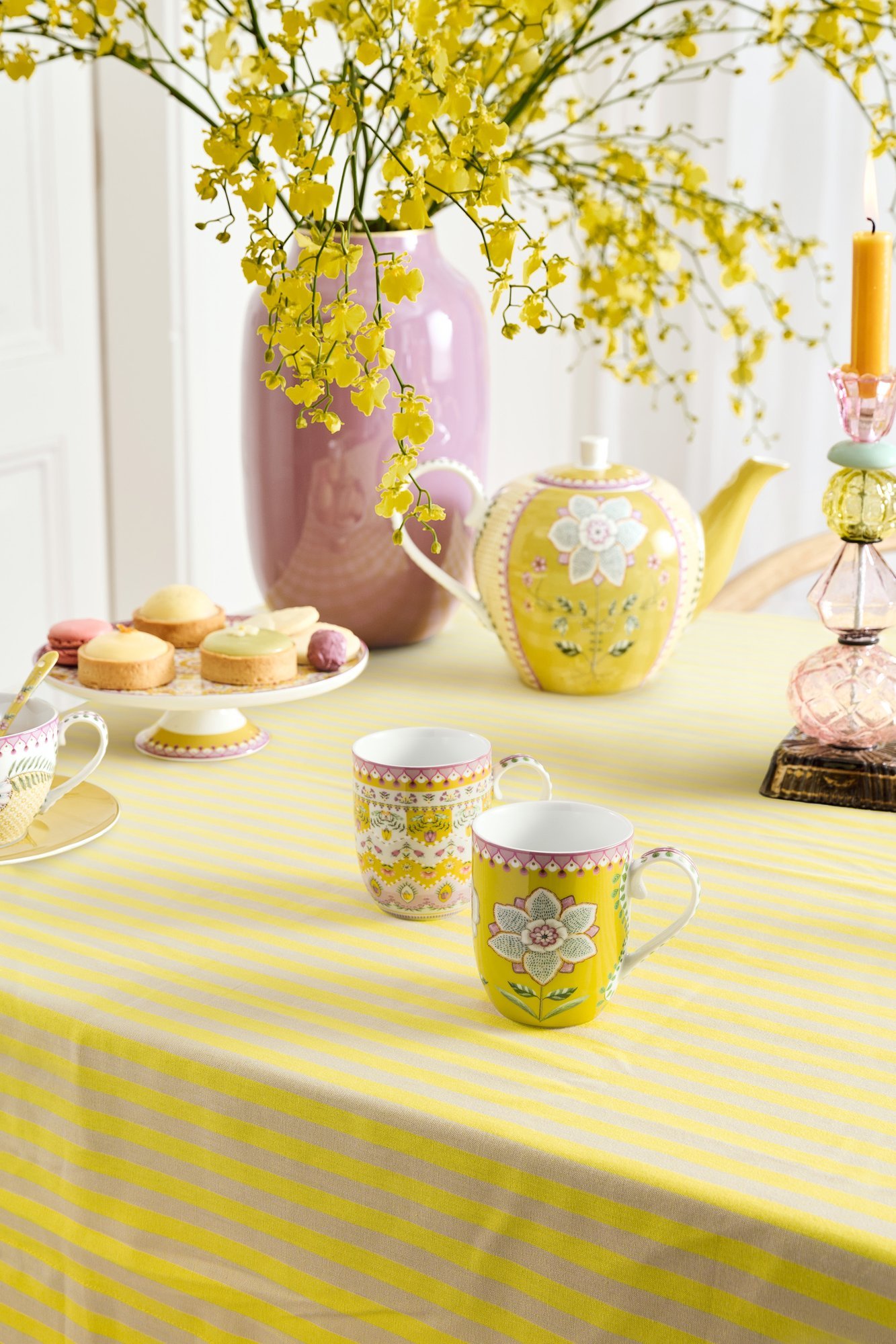 Набор кружек маленьких (2 шт.) Lily&Lotus Yellow, 200 мл