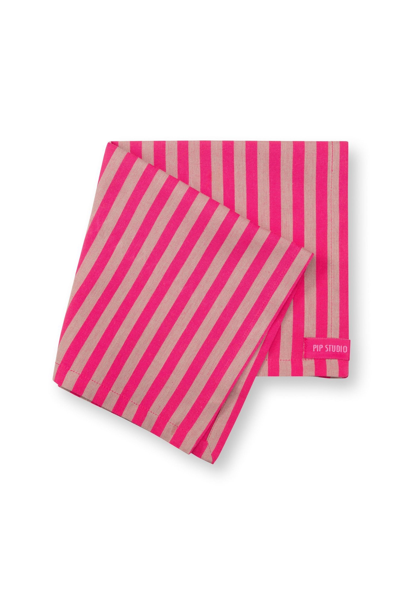 Набор (4 шт.) салфеток сервировочных Stripes Pink ракурс 4
