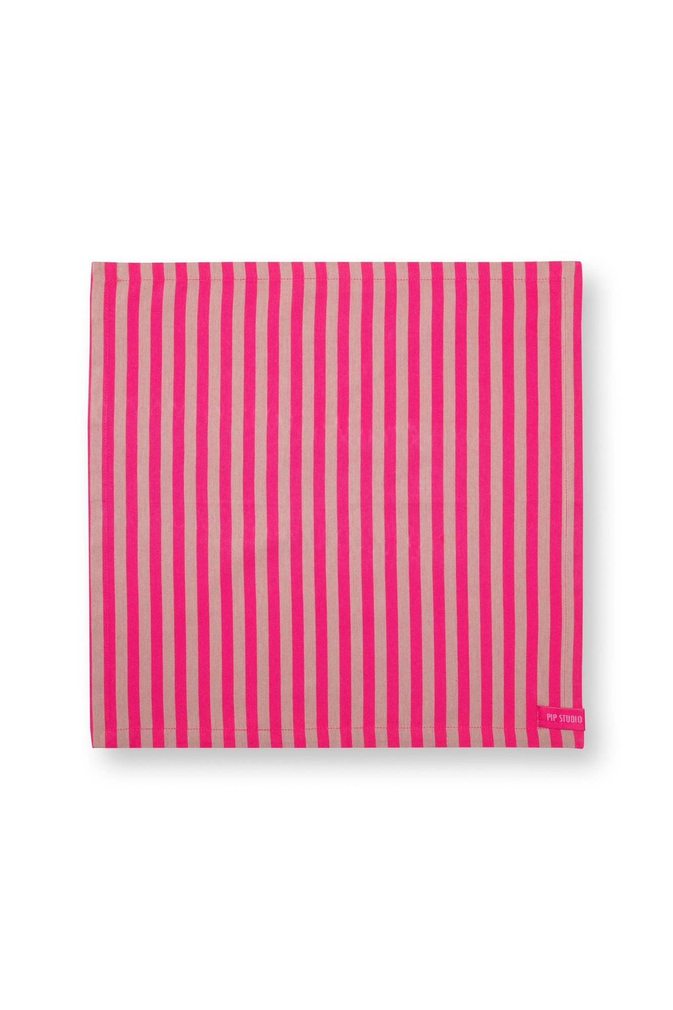 Набор (4 шт.) салфеток сервировочных Stripes Pink ракурс 3