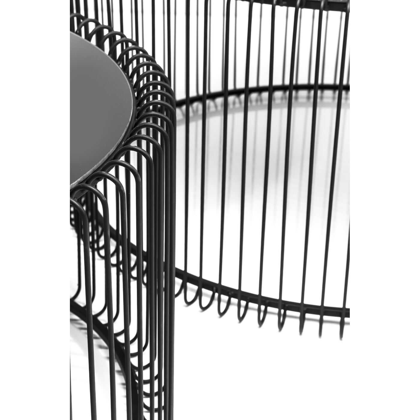 Стол кофейный Wire Black (2 шт.) ракурс 5