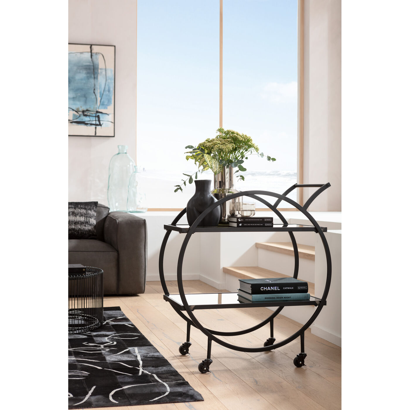 Стол сервировочный Loft Black