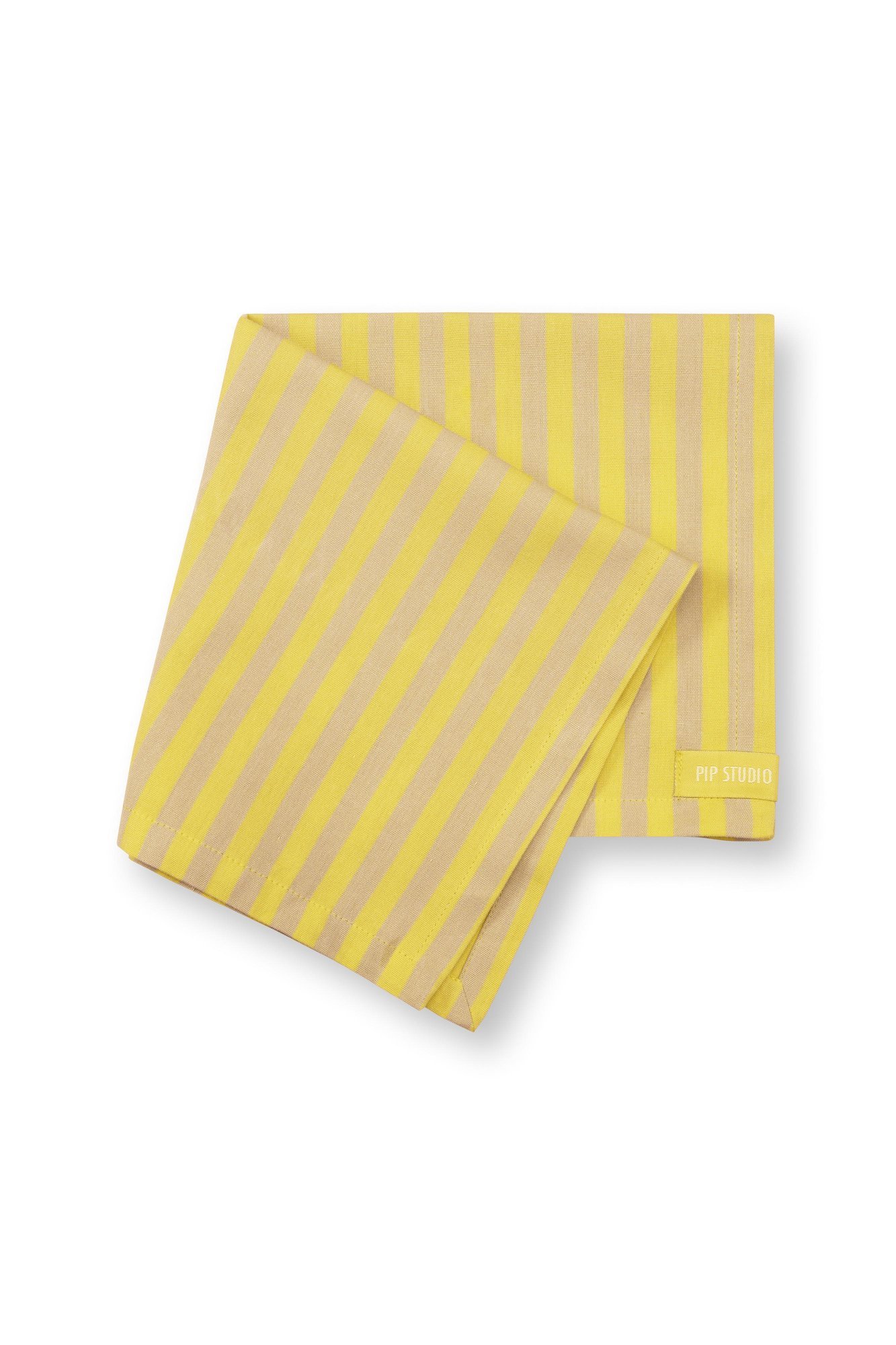 Набор (4 шт.) салфеток сервировочных Stripes Yellow ракурс 4