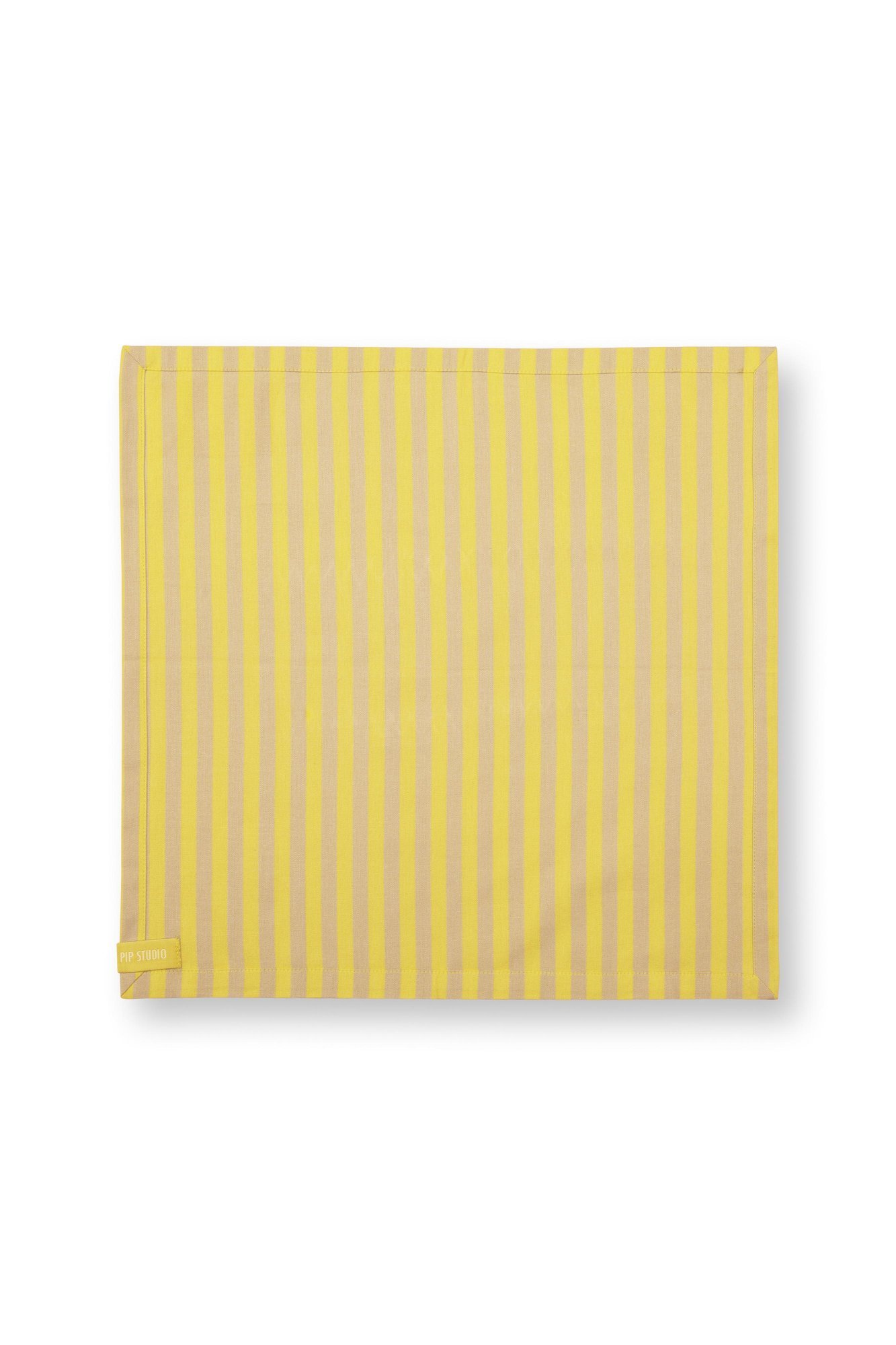 Набор (4 шт.) салфеток сервировочных Stripes Yellow ракурс 6