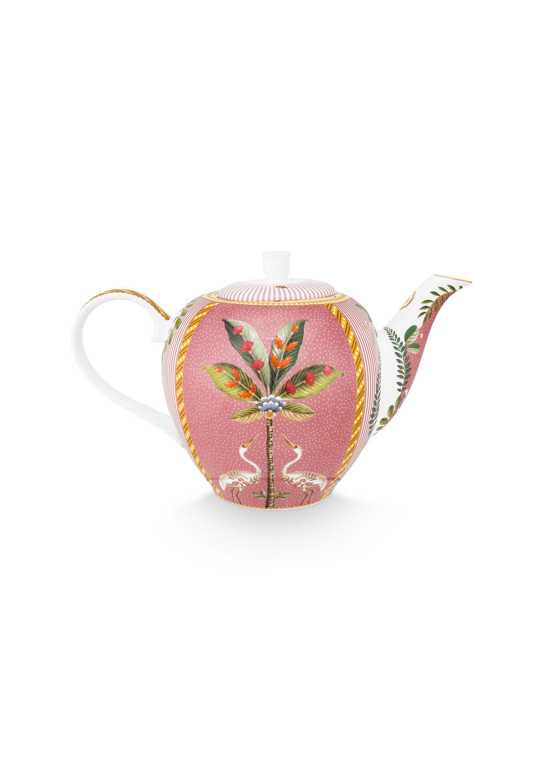 Чайник заварочный большой La Majorelle Pink ракурс 3