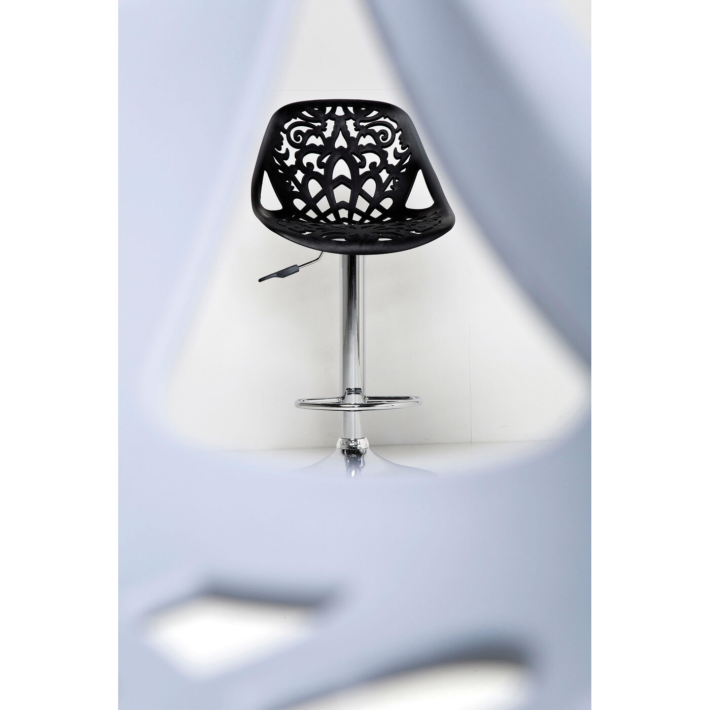 Стул барный Ornament White ракурс 11