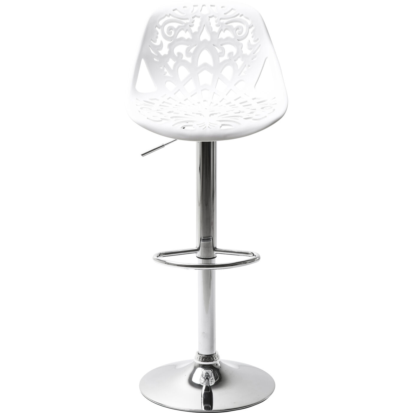 Стул барный Ornament White ракурс 2